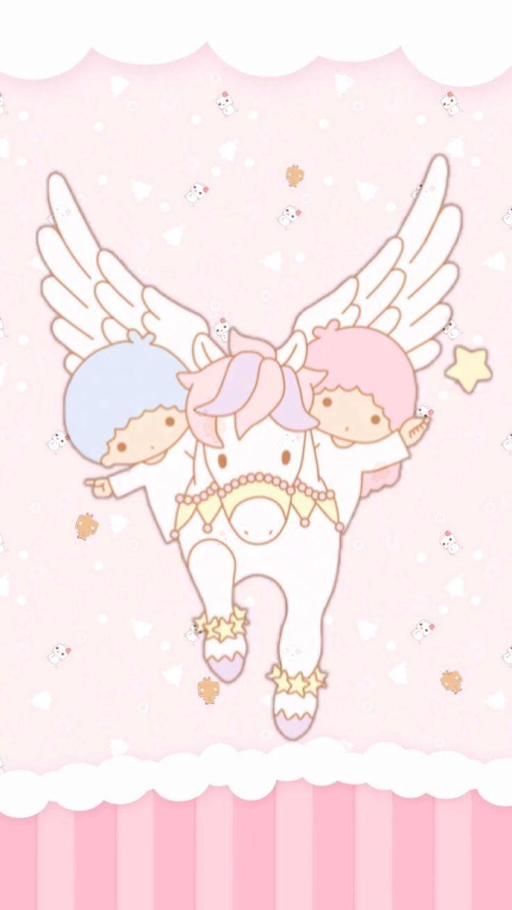 736x1307 Little Twin Stars Wallpaper Wallpaper