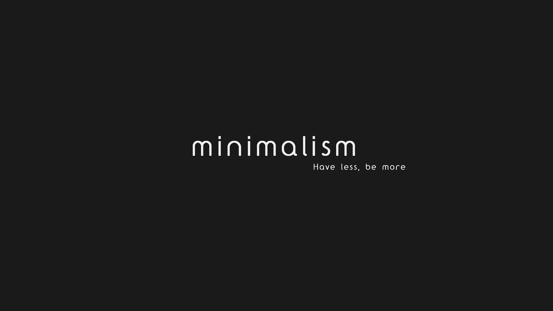 1920x1080 Minimalism text, minimalism, simple background, text, quote