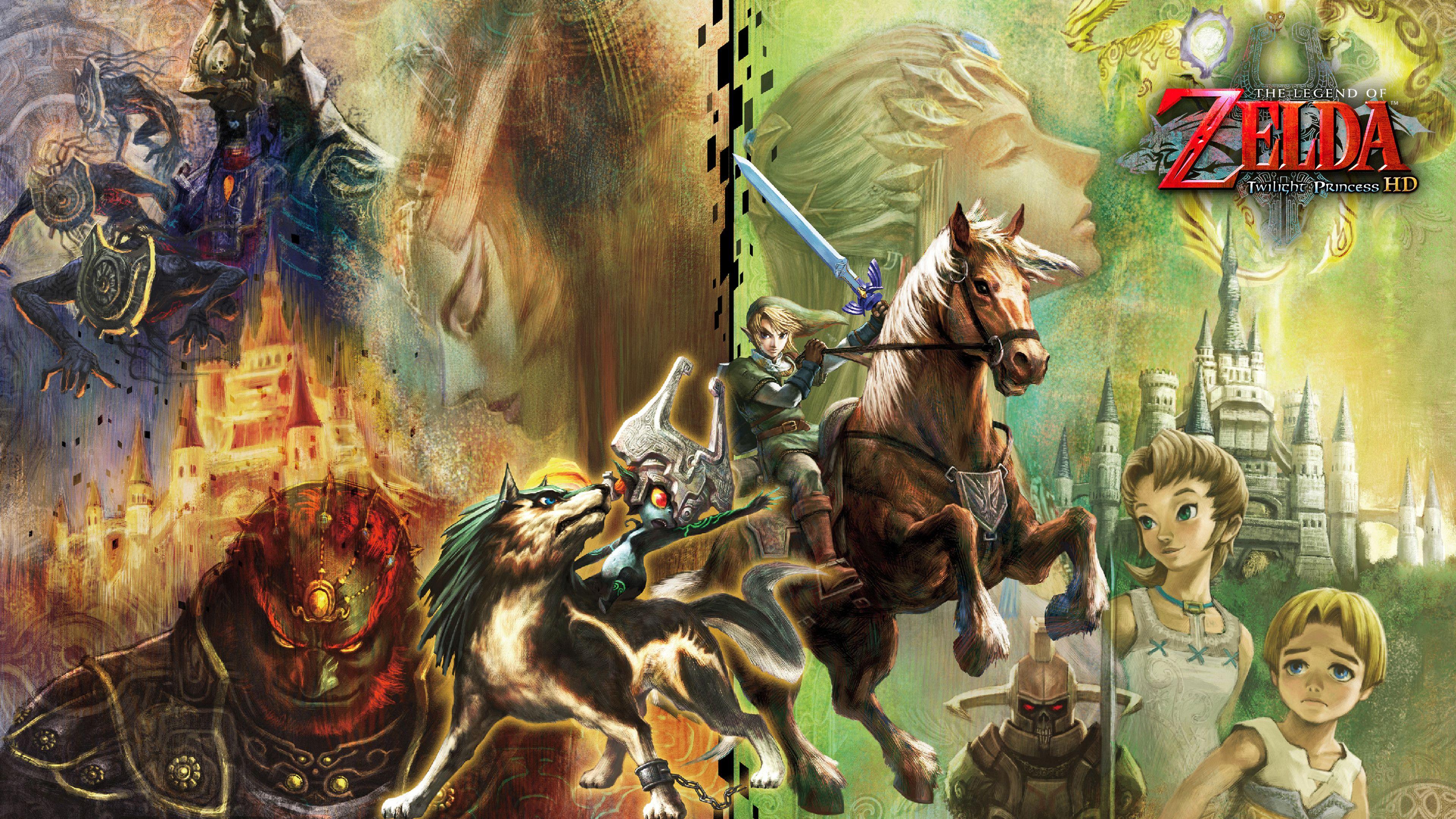 Download Legend Of Zelda Twilight Princess Sinking Midna Wallpaper   Wallpaperscom