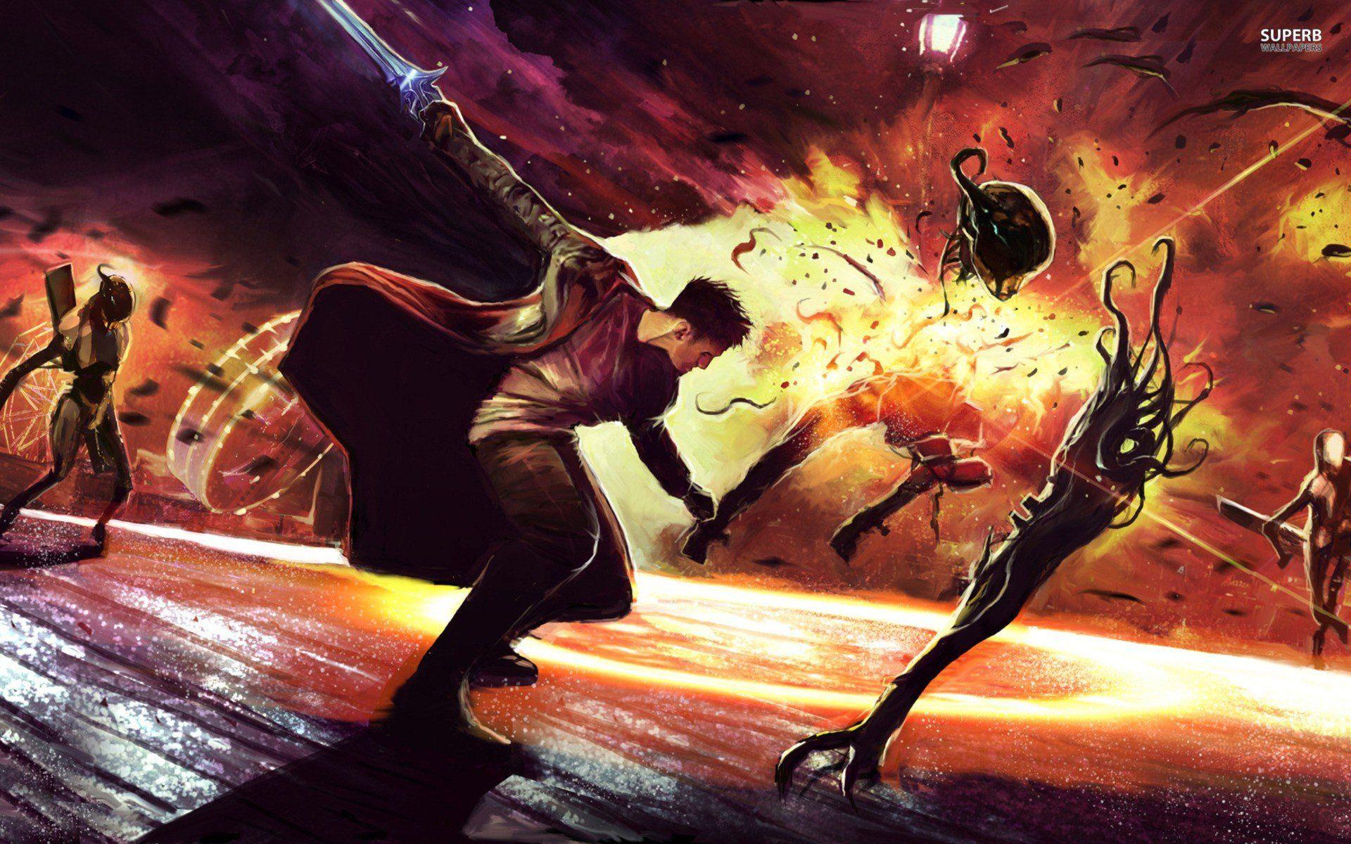1920x1200 Dante, Devil May Cry HD Wallpaper / Desktop and Mobile