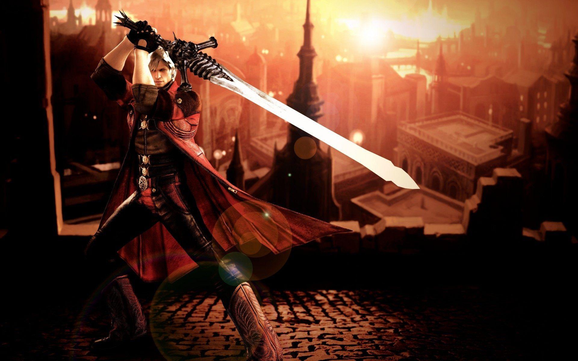 1920x1200 Devil May Cry 4 Dante wallpaper