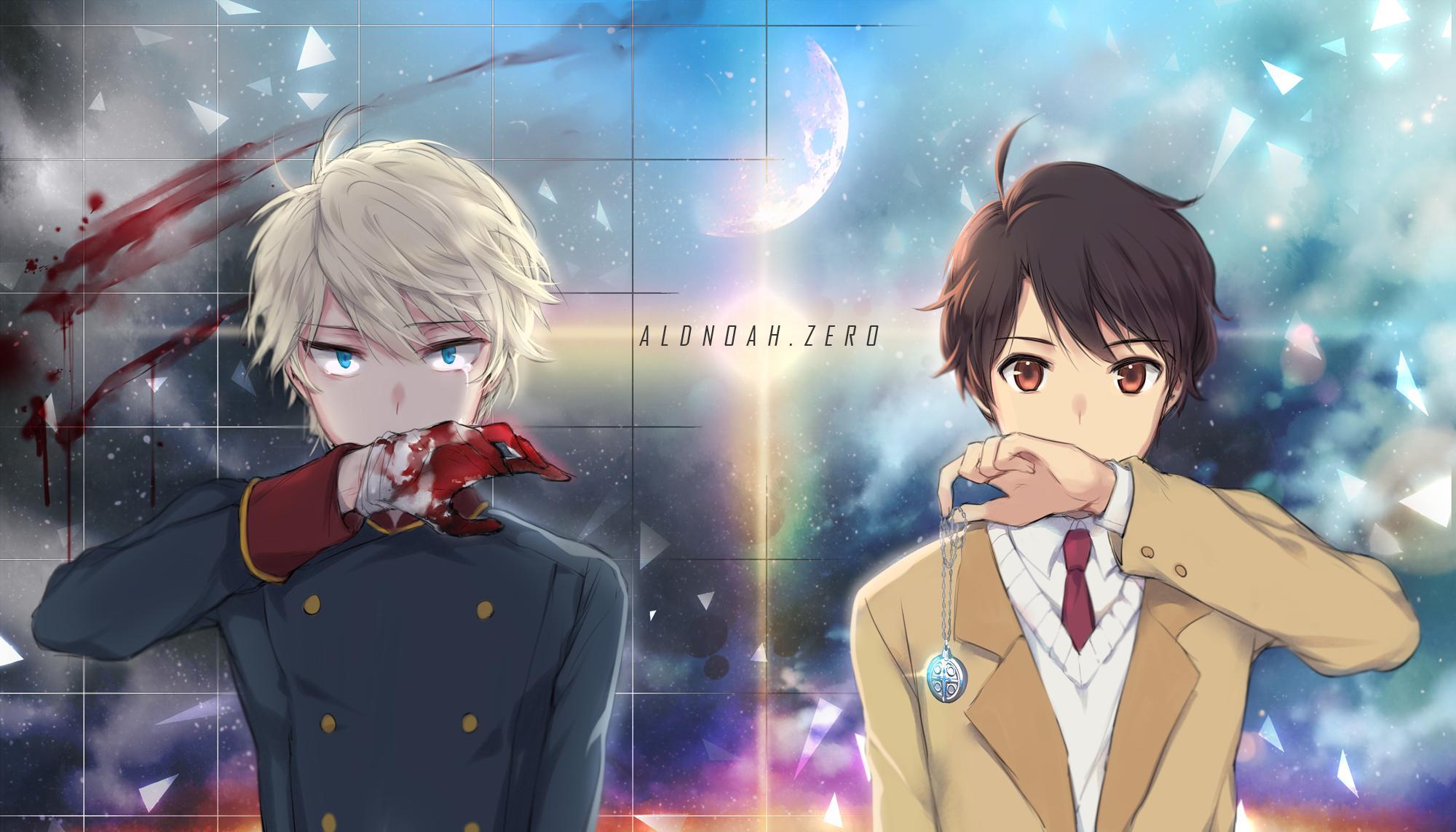 2000x1143 Aldnoah.Zero Wallpaper Slaine and Inaho