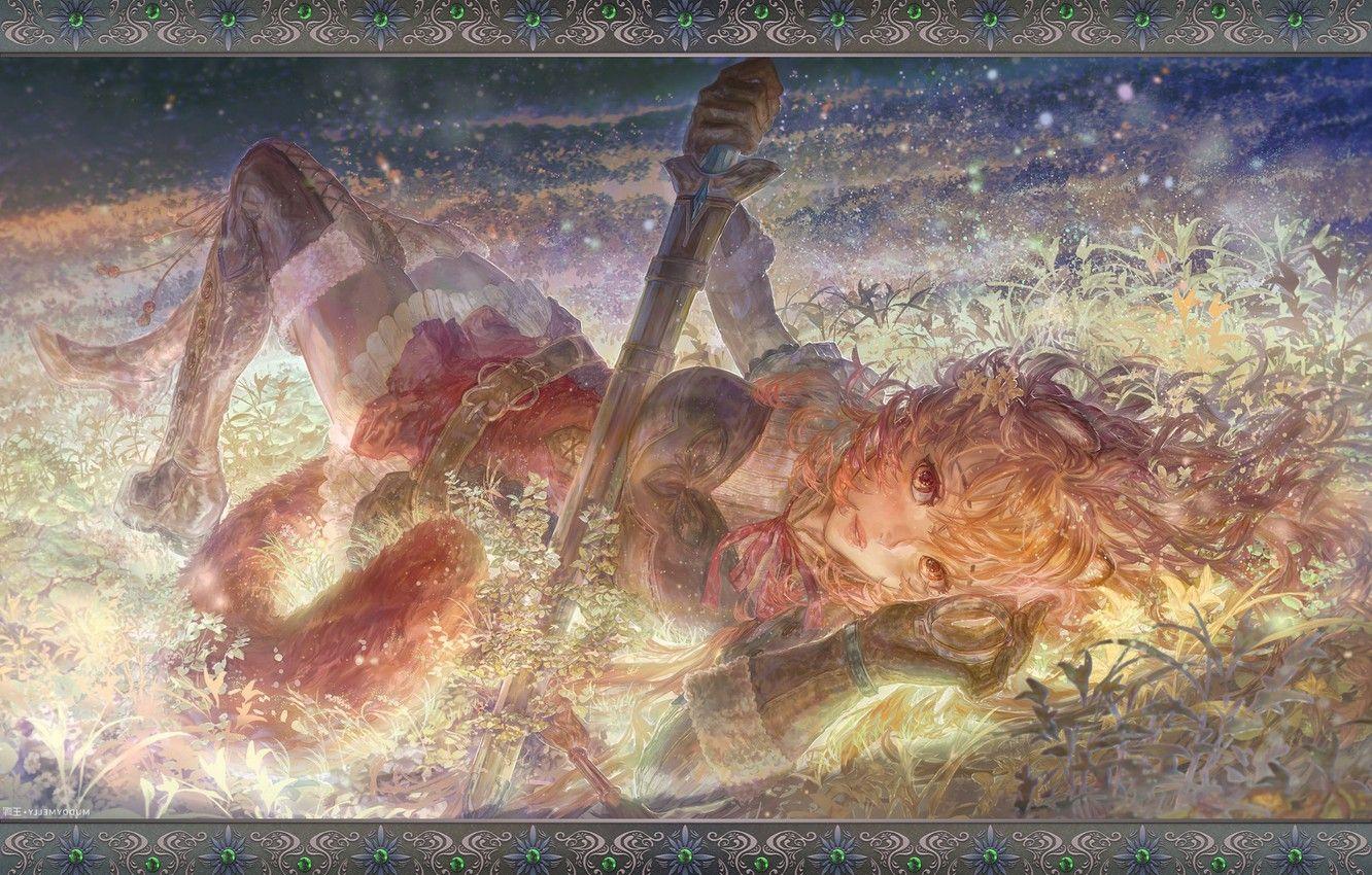 1332x850 Wallpaper fantasy, art, (王晖) Melissa Hui Wang, Raphtalia