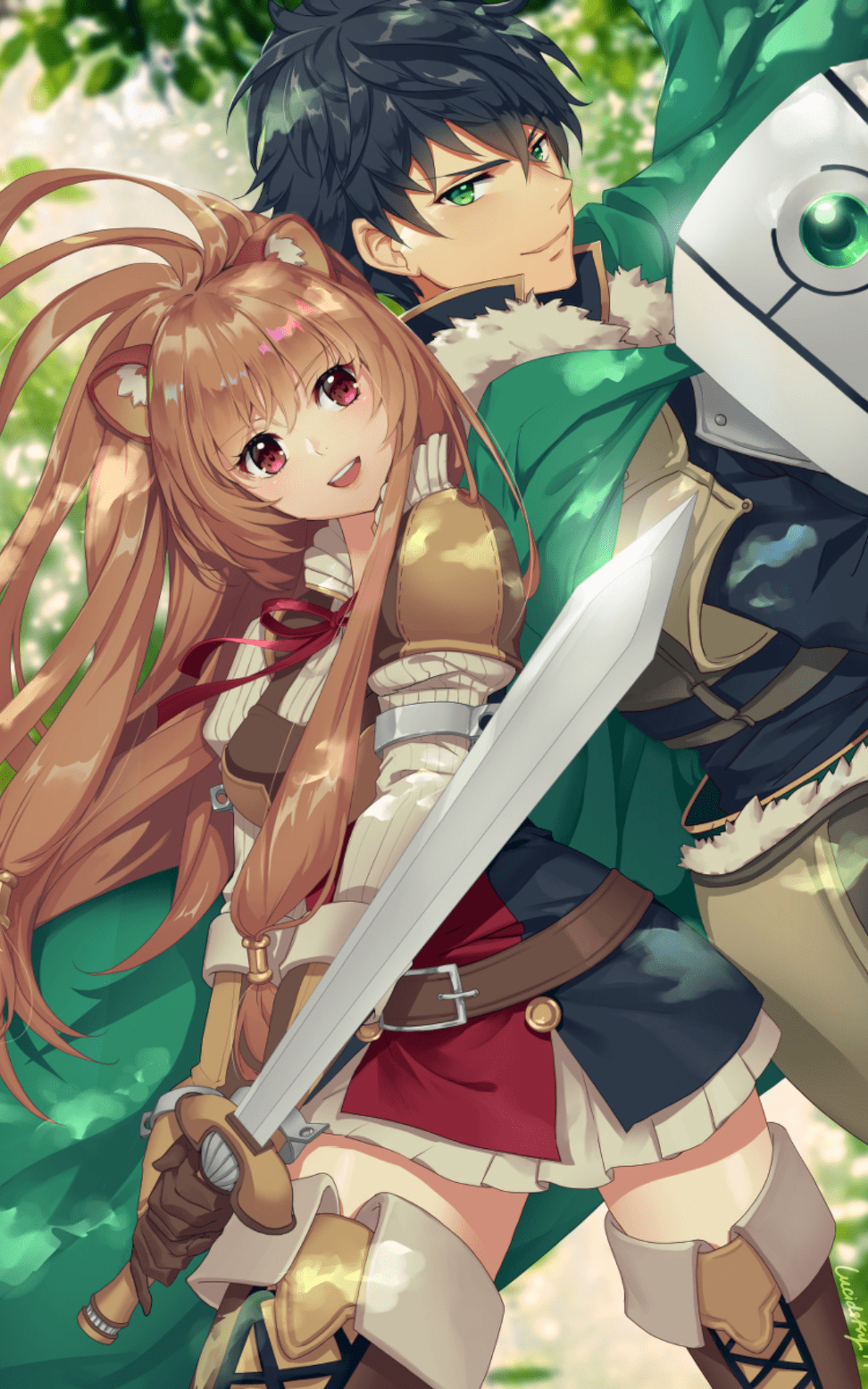1200x1920 Raphtalia & Naofumi The Rising of the Shield Hero