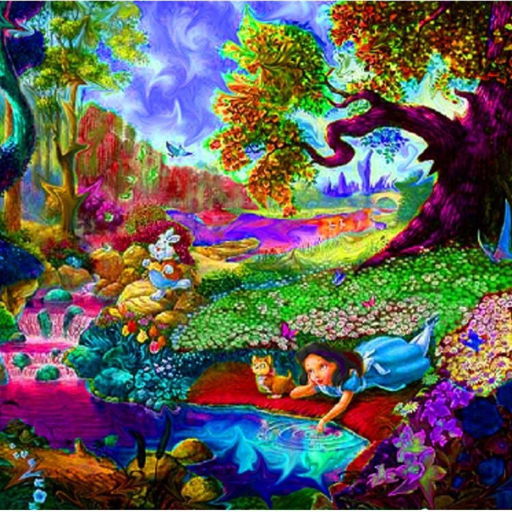 Alice in Wonderland Trippy Wallpapers - Top Free Alice in Wonderland