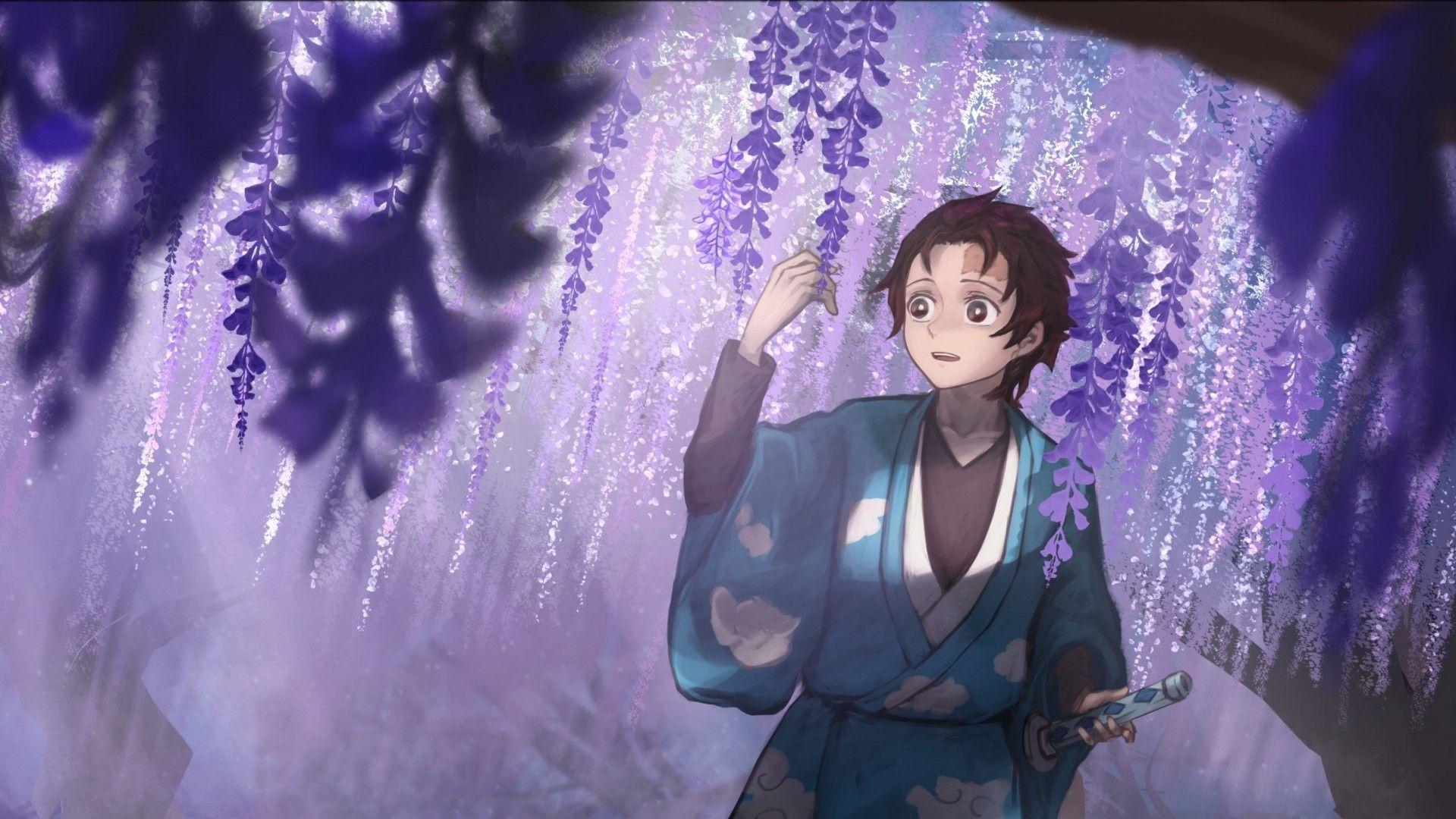 1920x1080 Download 1920x1080 Kamada Tanjirou, Kimetsu No Yaiba, Yukata