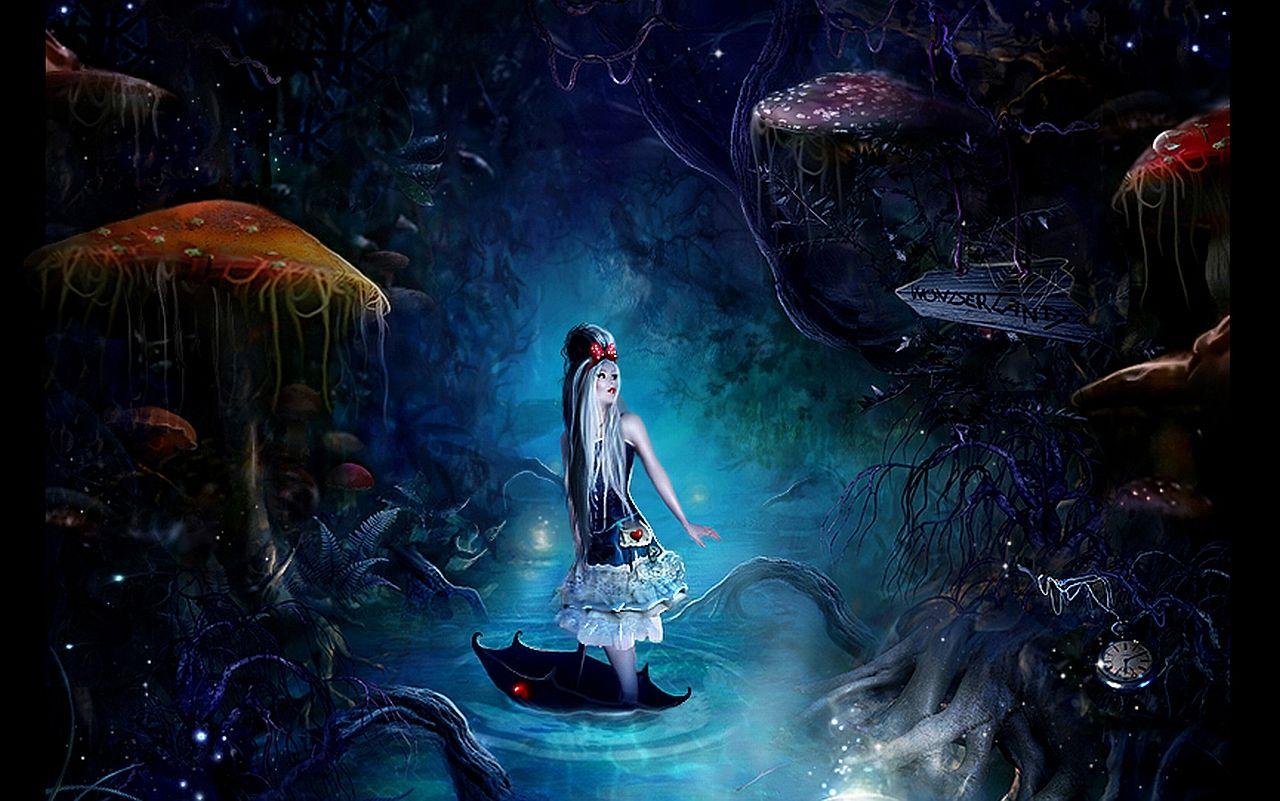 Alice In Wonderland Trippy Wallpapers Top Free Alice In