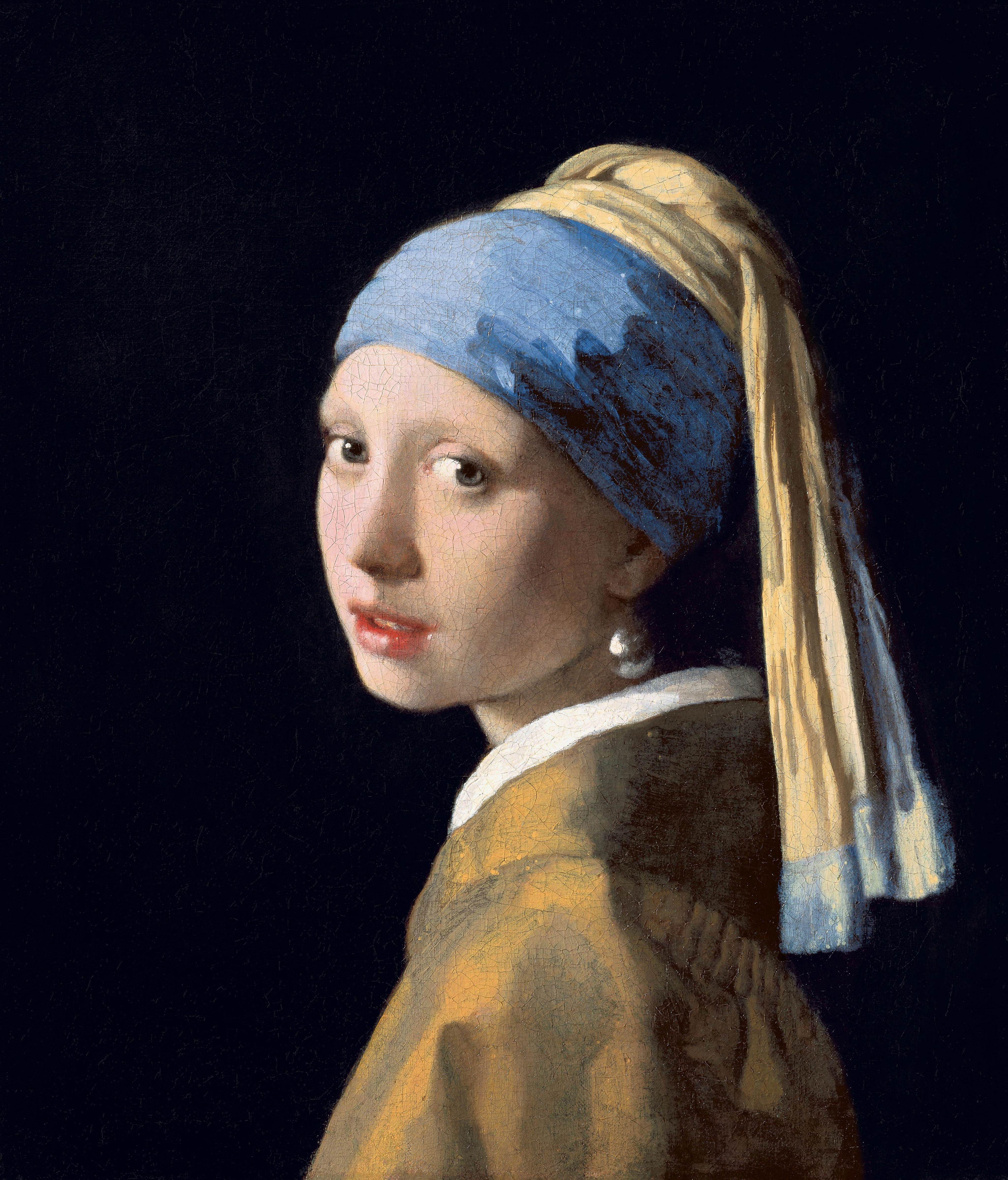 4095x4794 Download wallpaper 4095x4794 johannes vermeer, girl with a