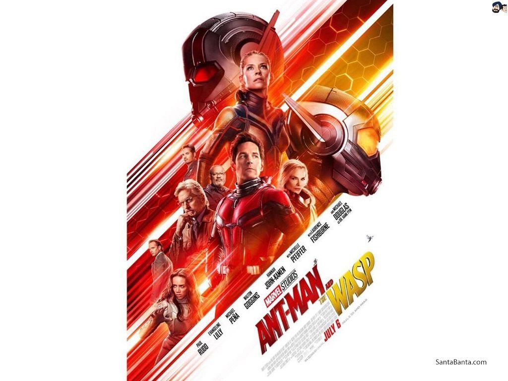 1024x768 Ant Man and the Wasp Movie Wallpaper