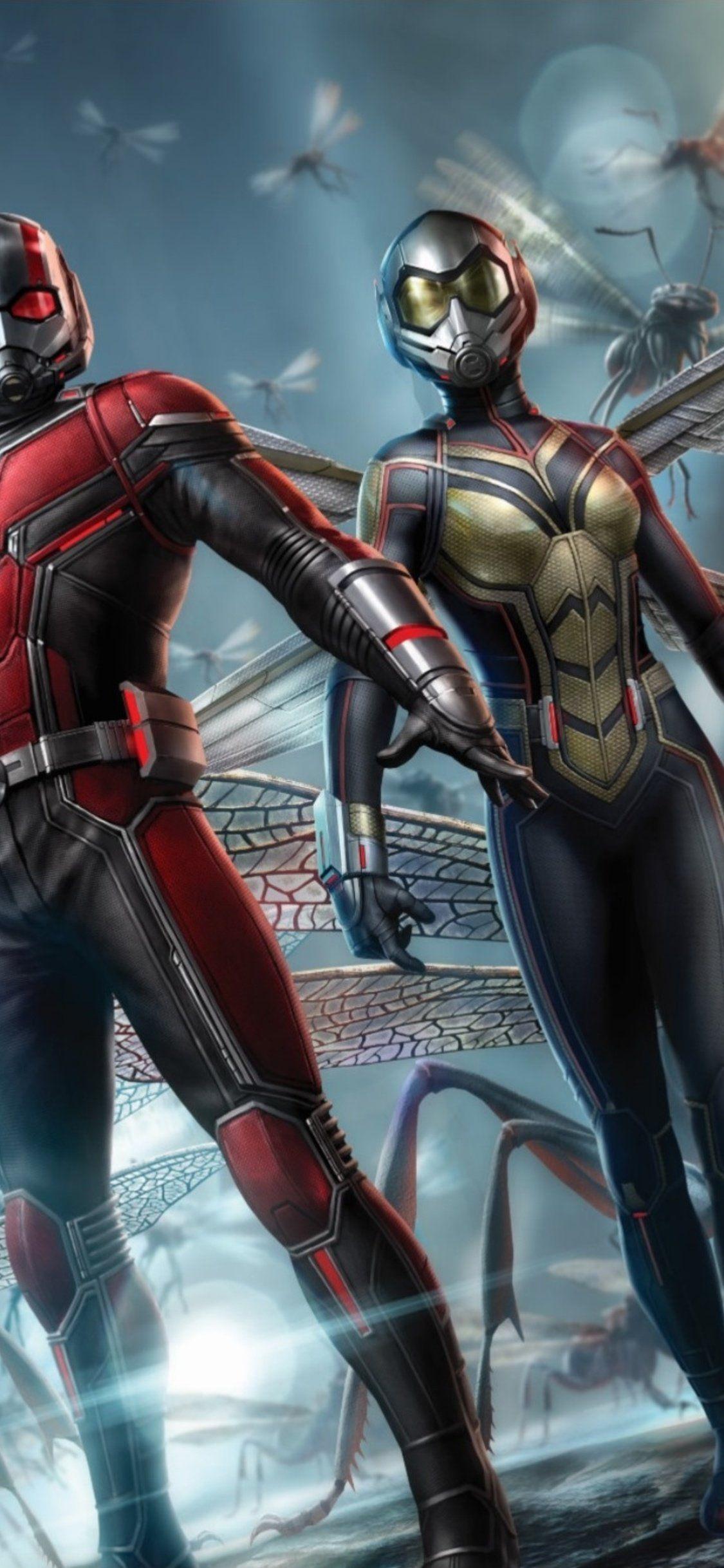 1125x2436 Ant Man And The Wasp Promotional Poster ID