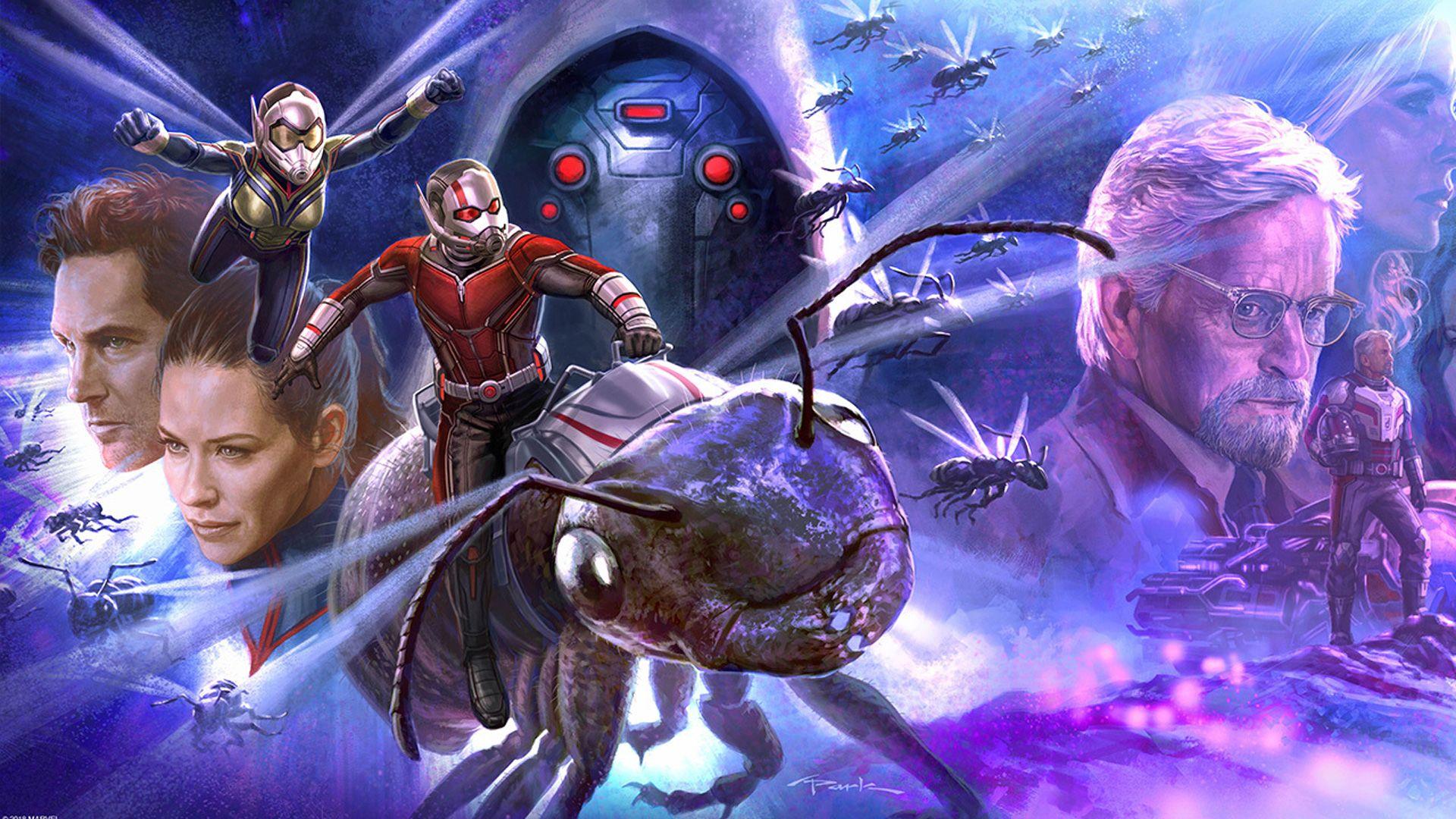 1920x1080 Ant Man, Wasp, Marvel, Comics, Art Wallpaper & Background Image