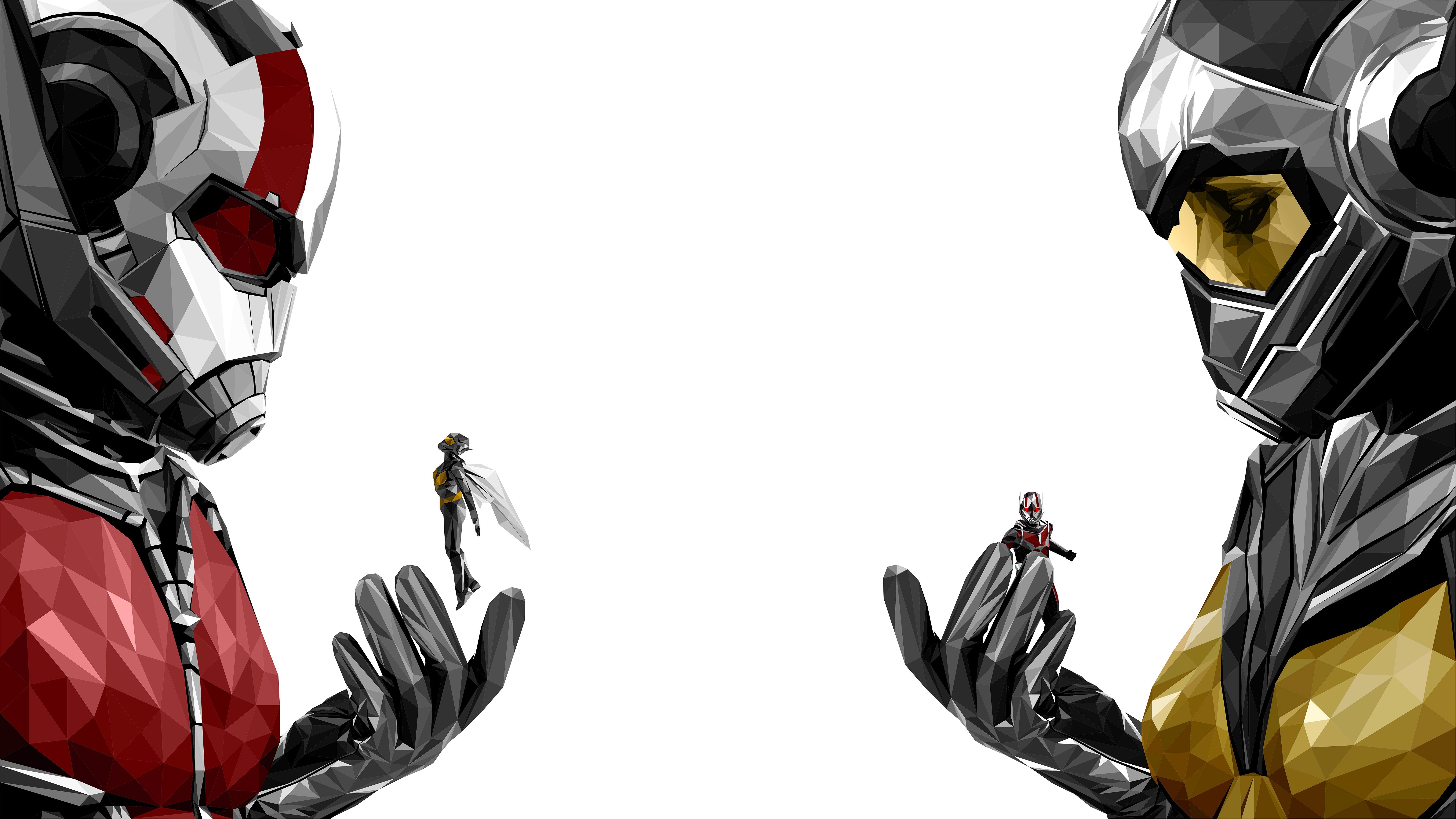 7680x4320 Ant Man And The Wasp (2018) Minimalist 8K UHD 7680x4320