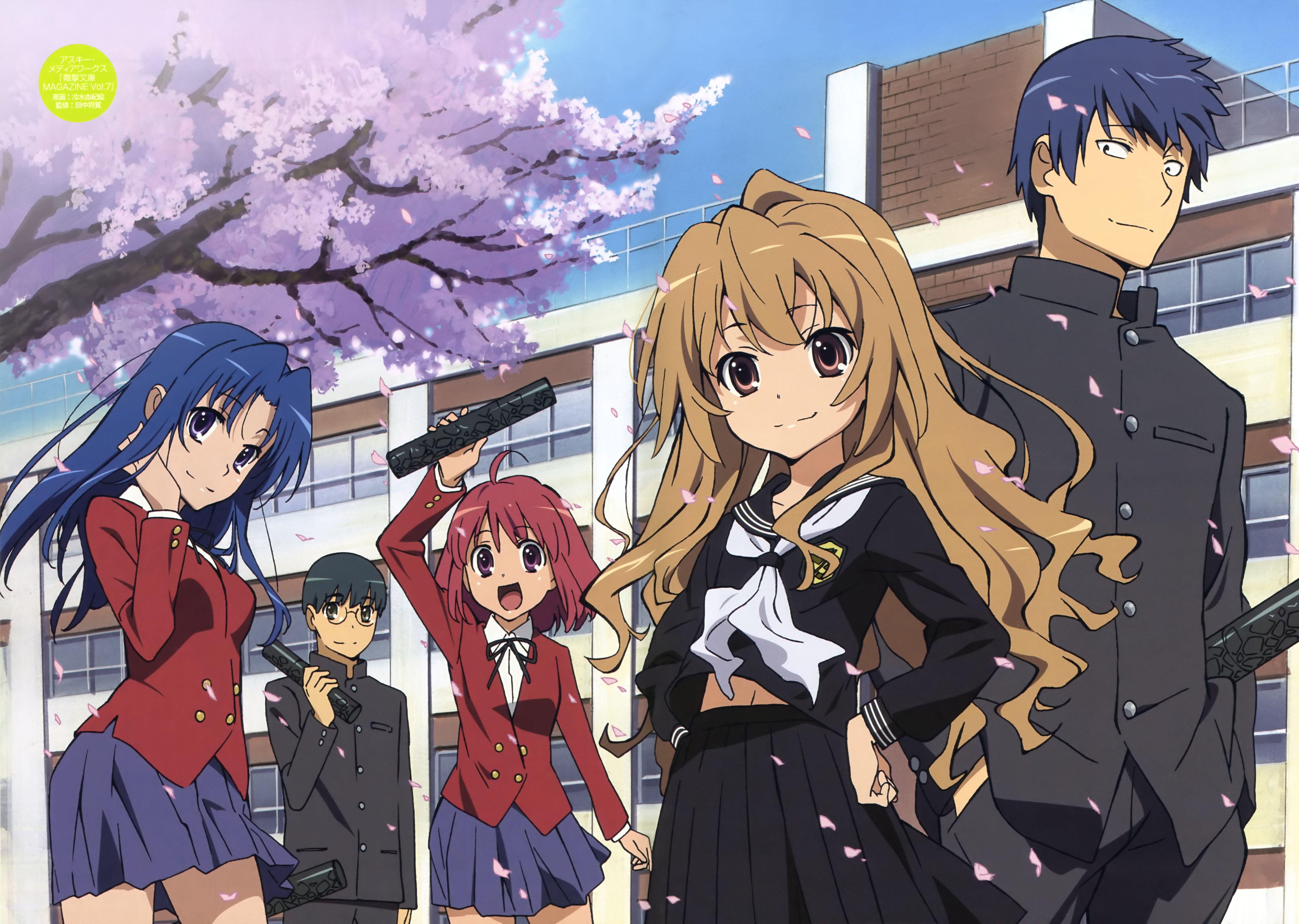 Toradora! HD Wallpaper  Toradora, Papel de parede hd