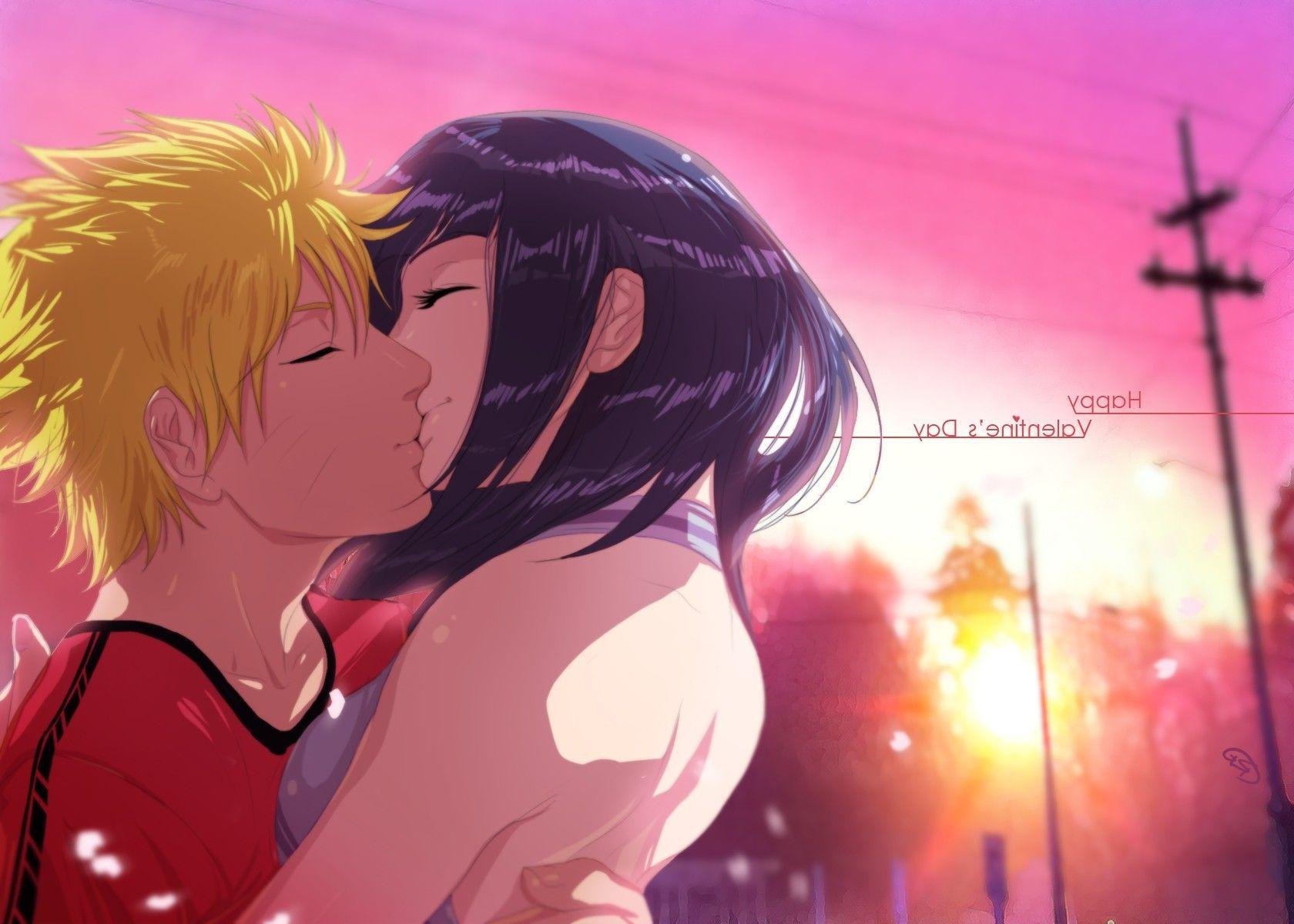 Anime series naruto couple short hair love kiss wallpaper, 1573x2200, 666214