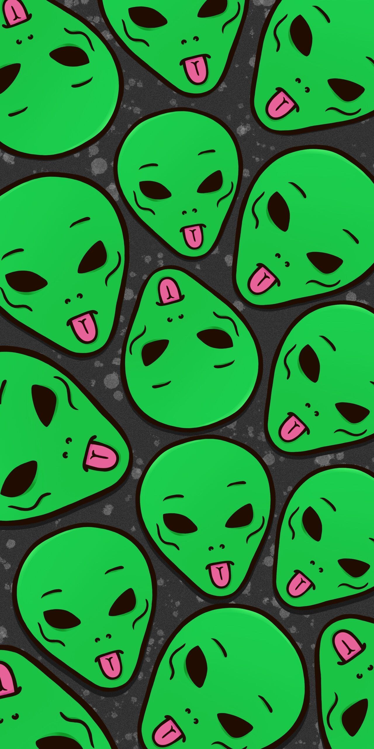 1280x2560 RipNDip Lord Alien Green & Dark