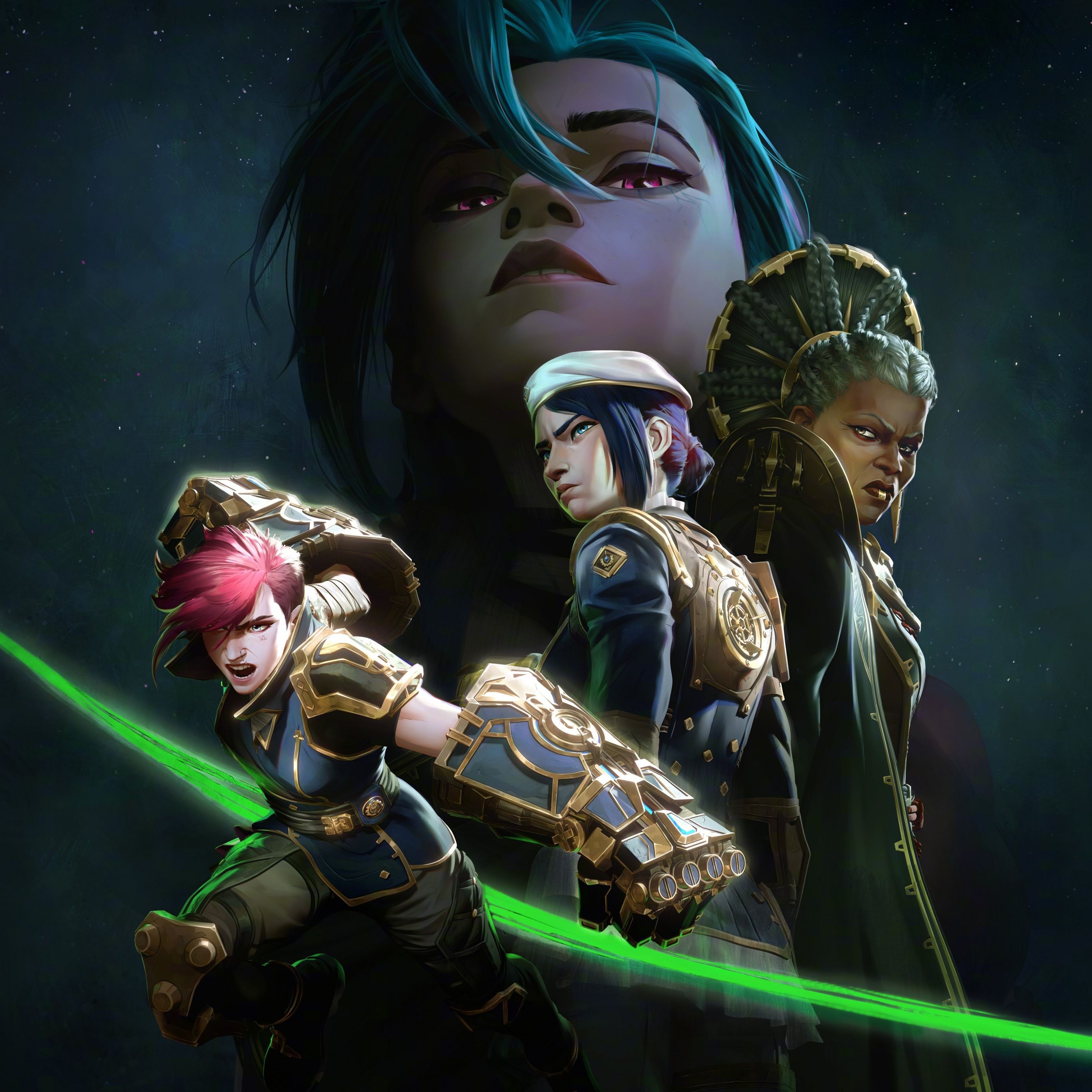 Arcane Season 2 Wallpapers Top Free Arcane Season 2 Backgrounds WallpaperAccess