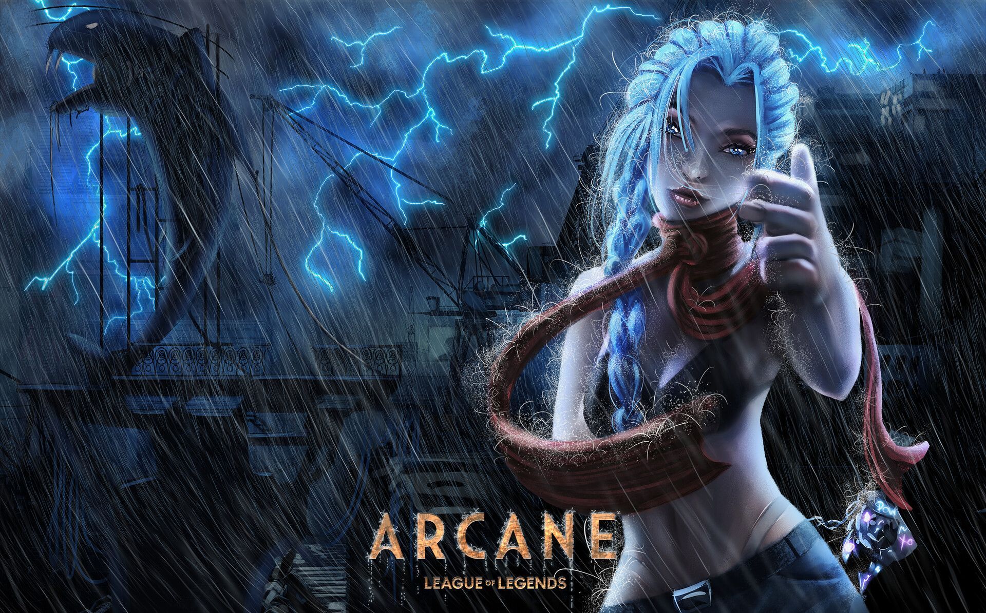 1920x1195 Arcane Season 2 Wallpaper