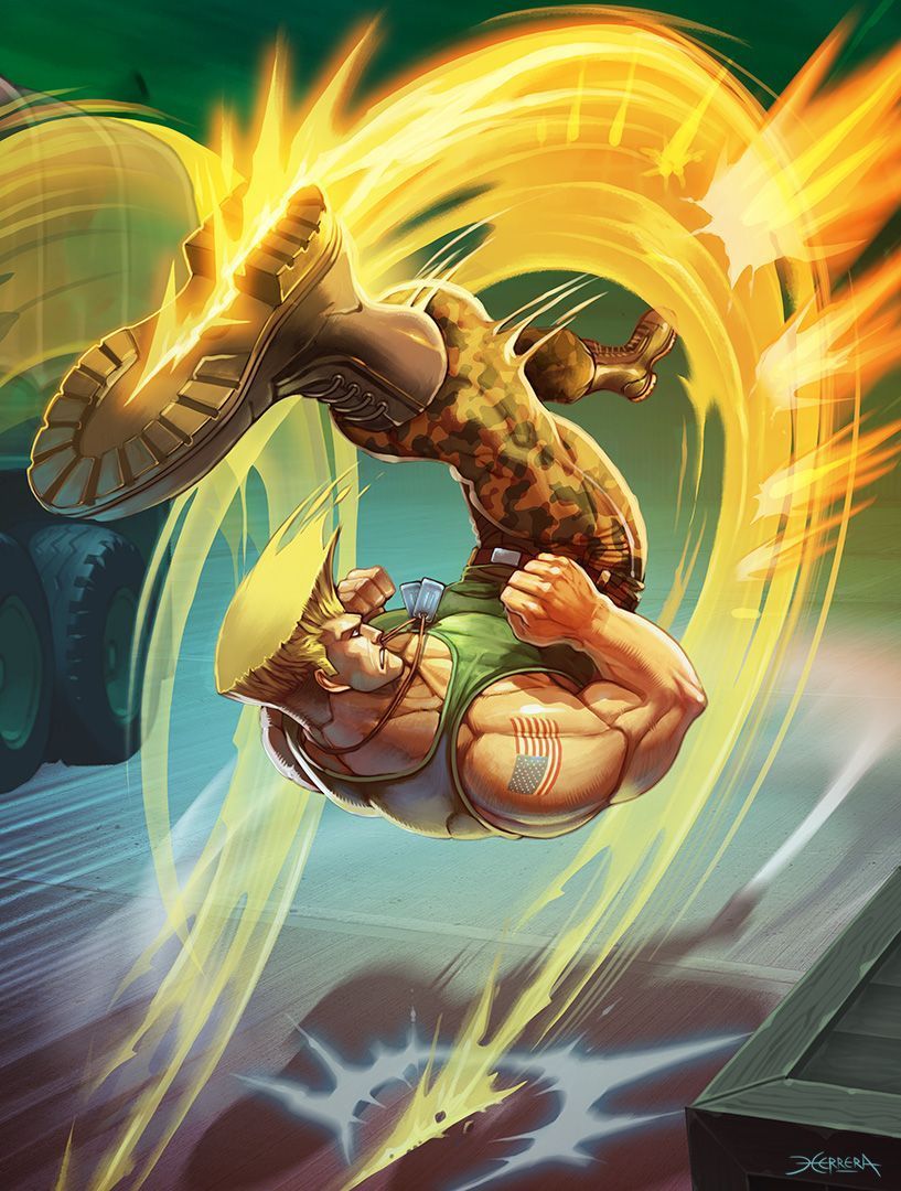 817x1080 Guile Fighter.