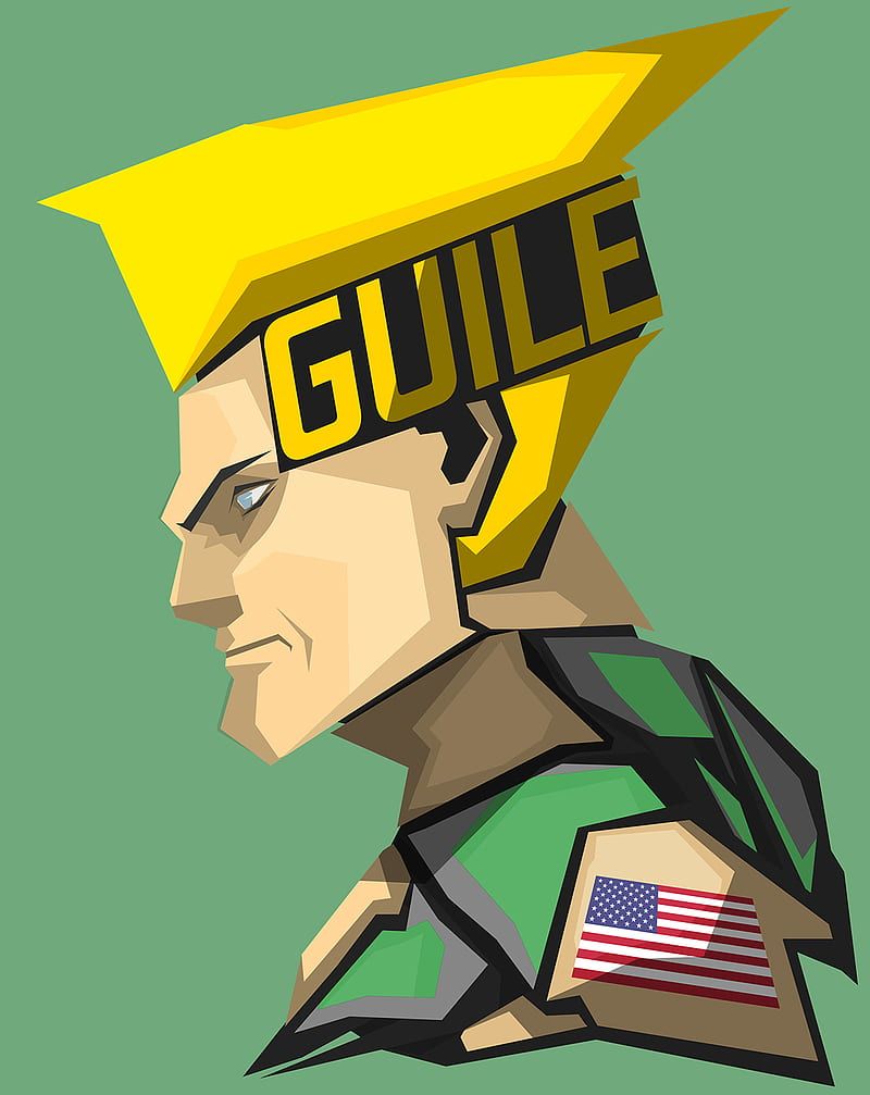 800x1007 Guile (character), Street Fighter