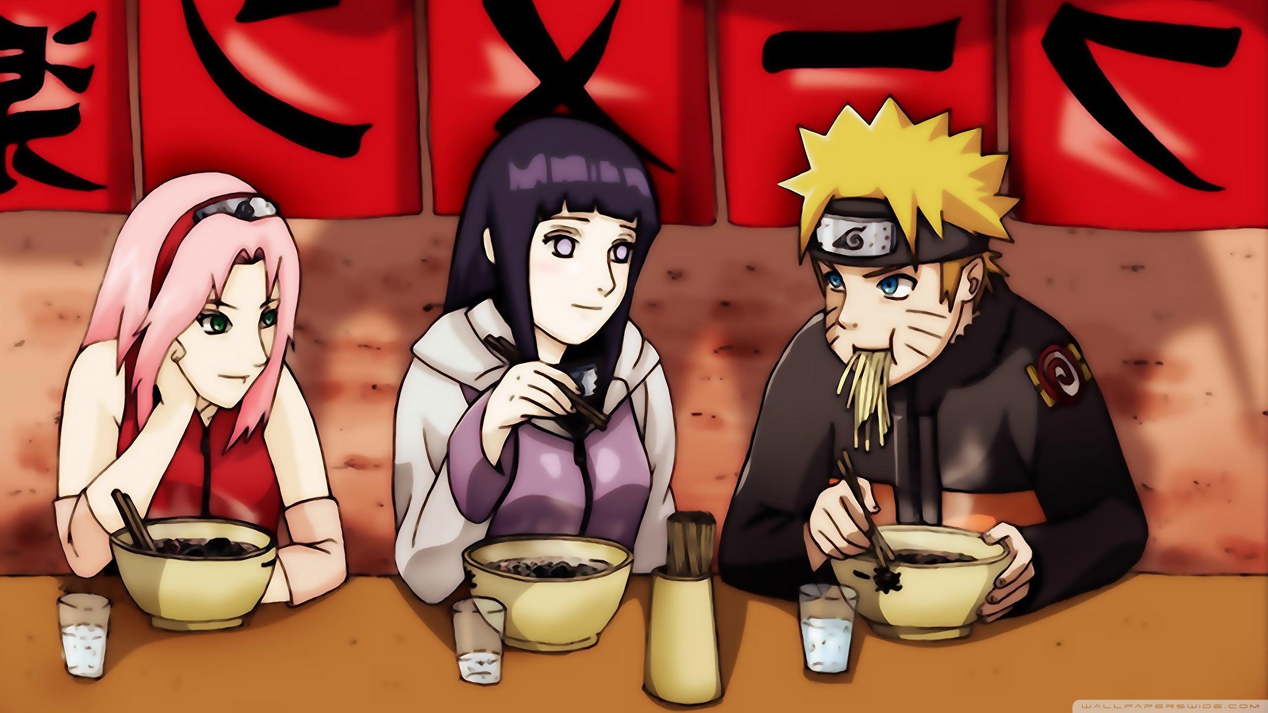 2560x1440 Standard And Sakura Love Naruto, Download