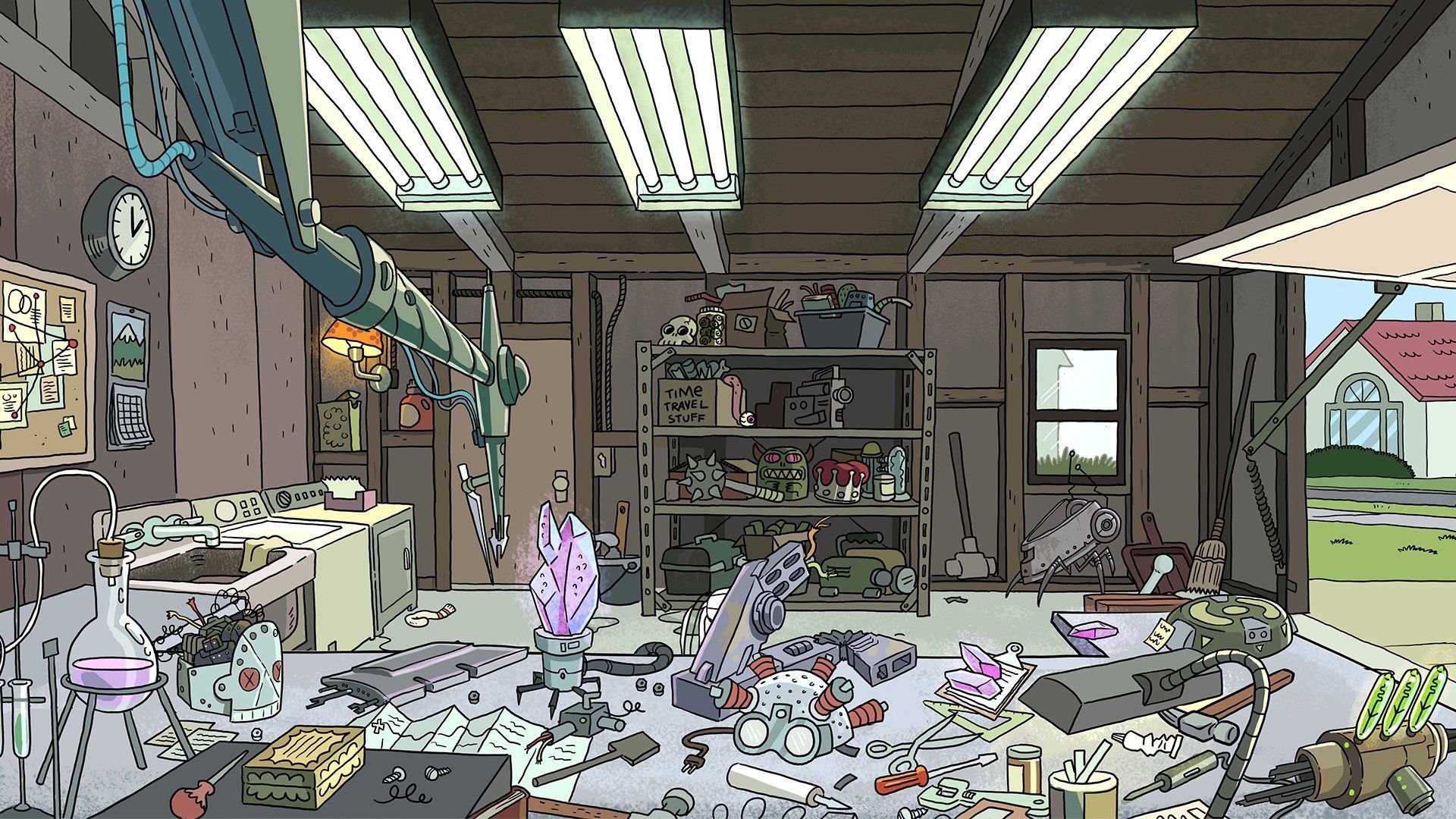 1920x1080 Ricks Garage Meeting Background