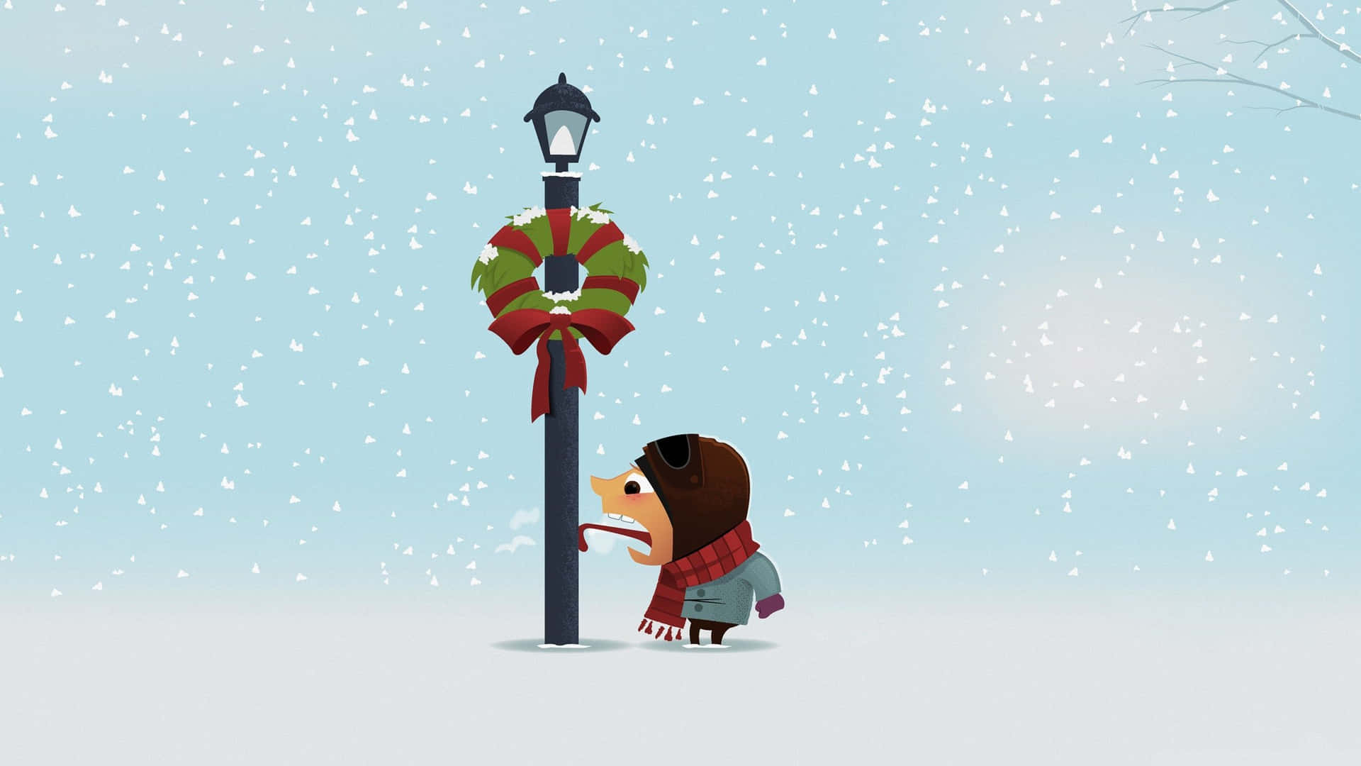 1920x1080 Funny Christmas Zoom Background