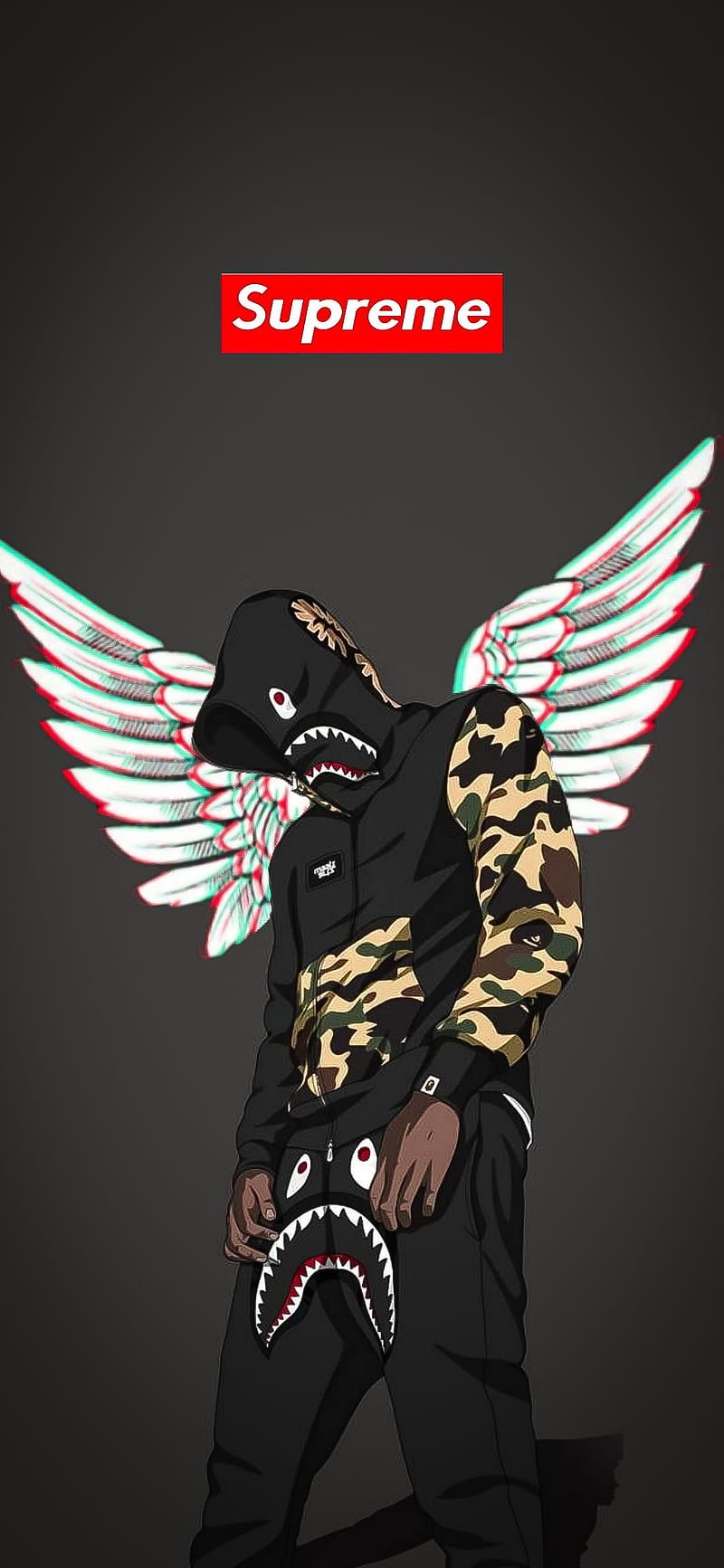 800x1733 Cool Anime Boy, Mirror Selfie