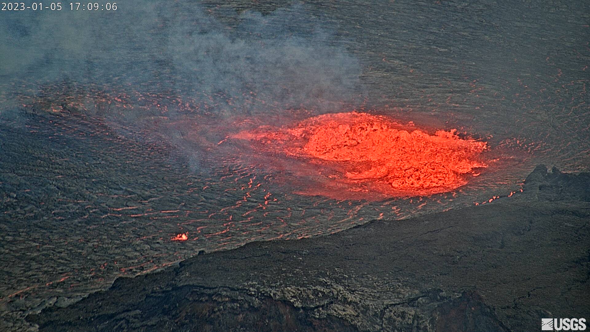 1920x1080 Eruption At Kilauea Summit Resumes