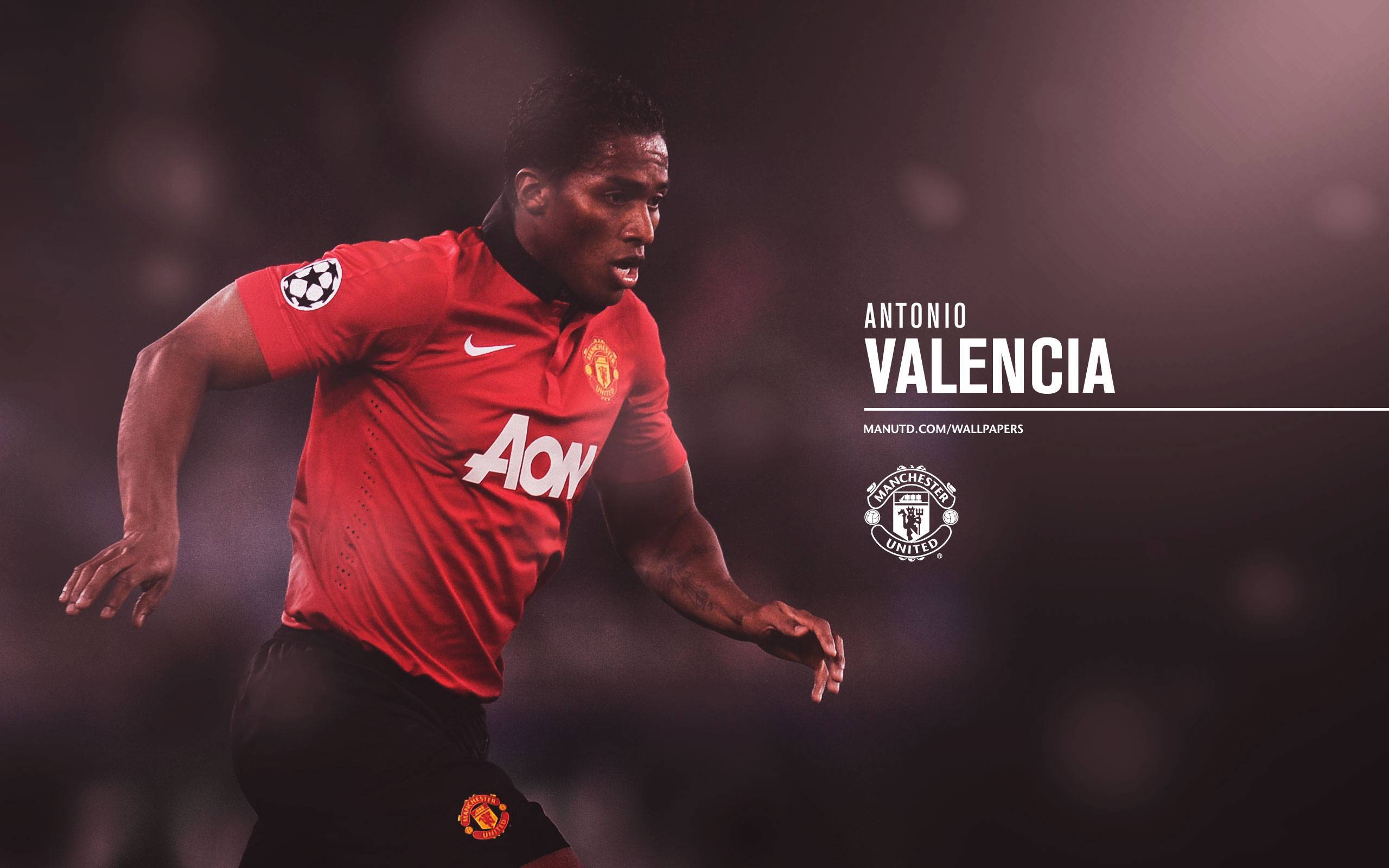2560x1600 Antonio Valencia Manchester United Wallpaper HD