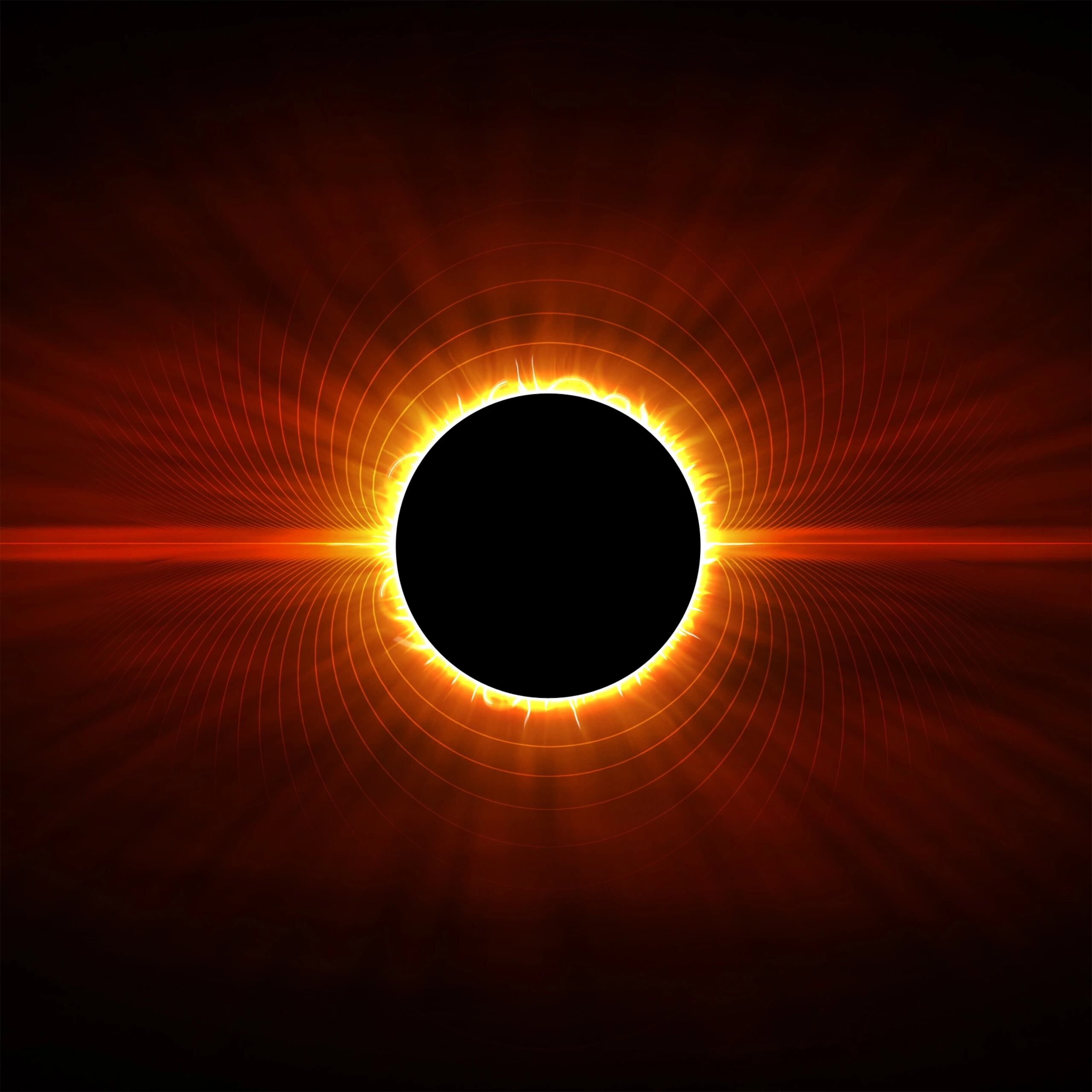 2560x2560 Sun Eclipse · Vlad.studio