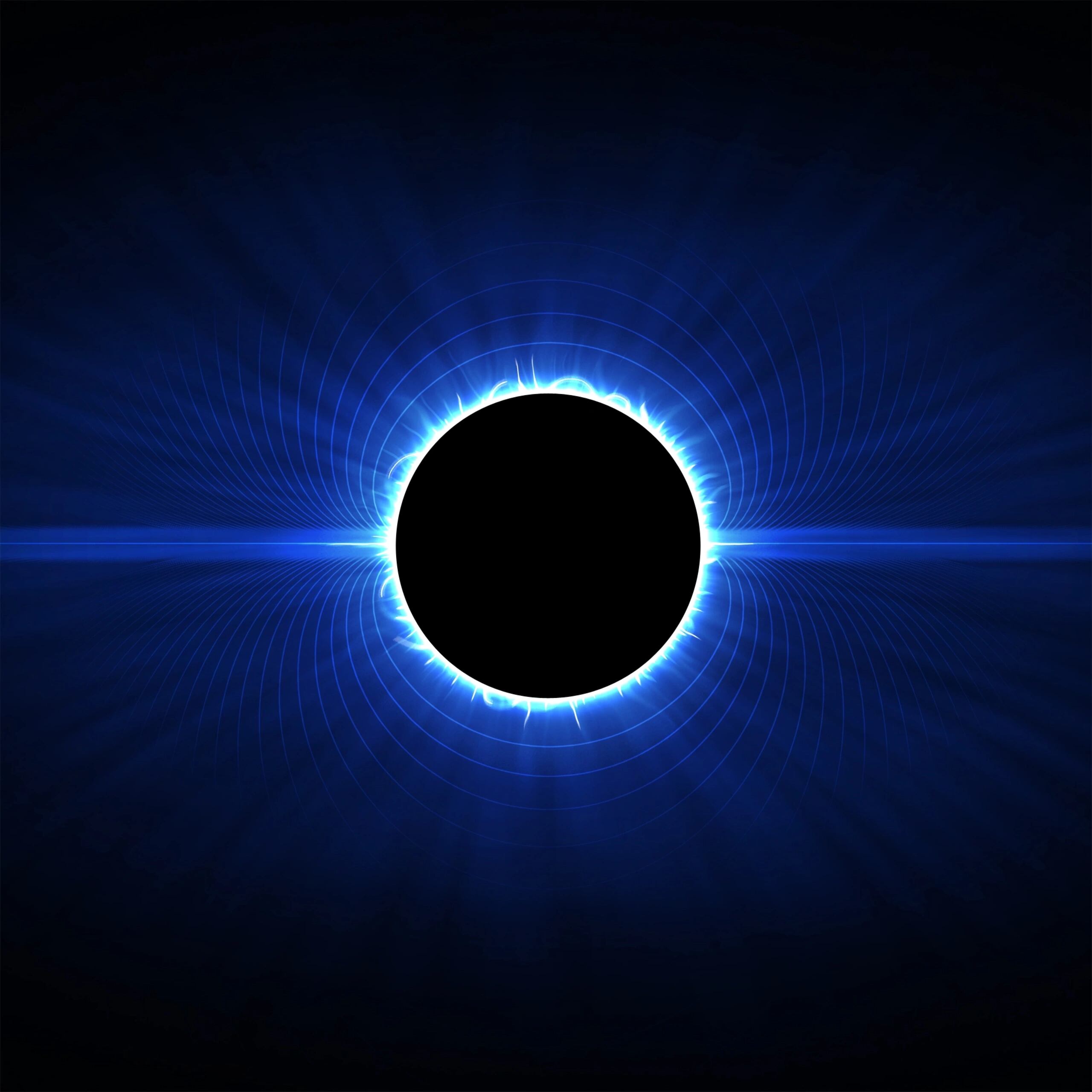 2560x2560 Blue Star Eclipse · Vlad.studio