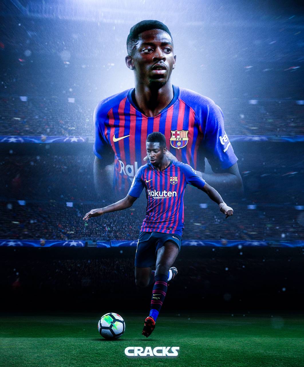 1280x2120 Ousmane Dembele iPhone 6 HD 4k Wallpapers Images Backgrounds  Photos and Pictures