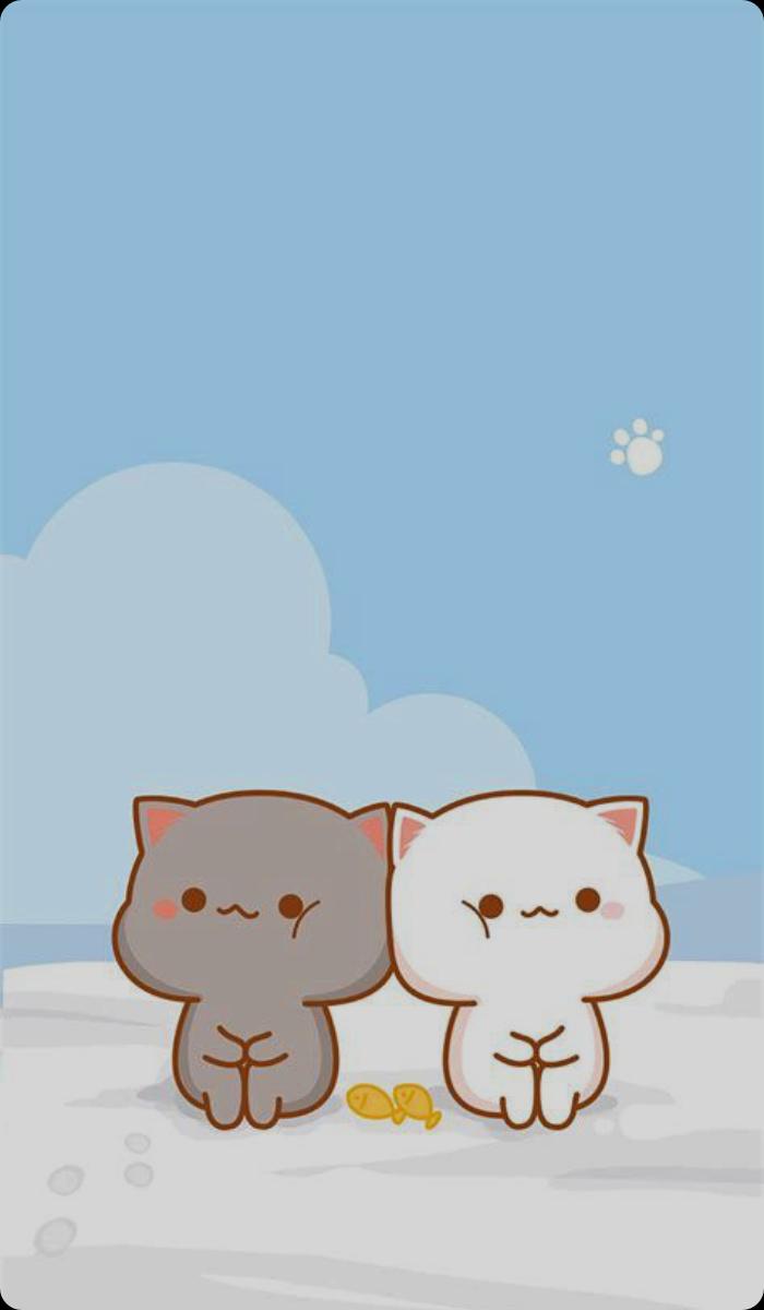 700x1200 Peach Goma Wallpaper APK for Android