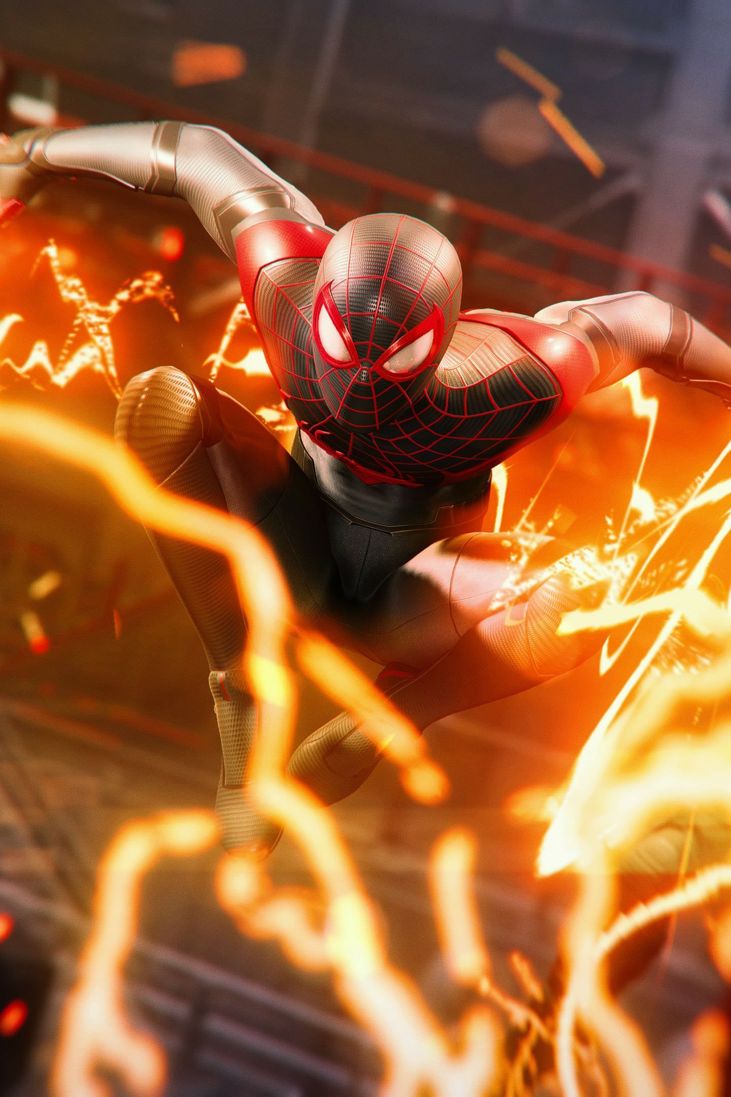 1440x2160 Miles Morales Phone Wallpaper