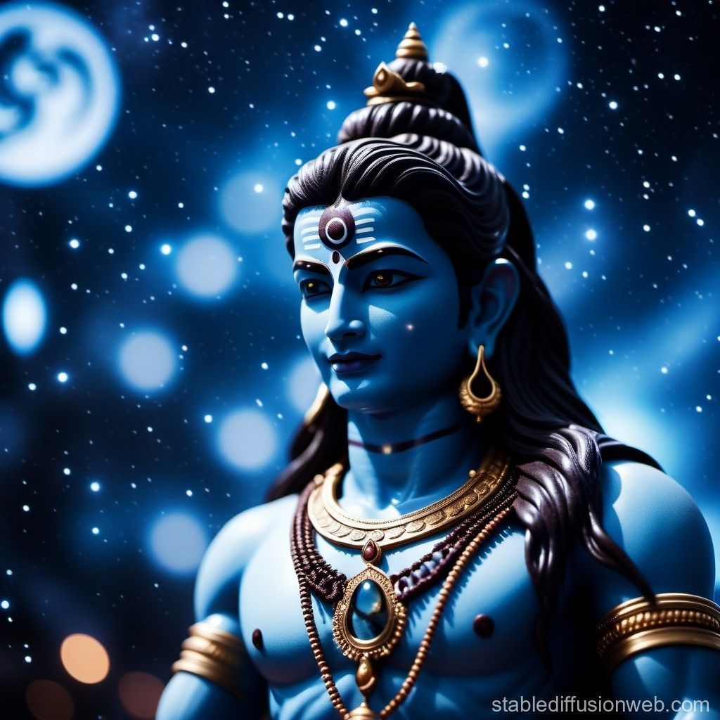 1024x1024 shiva in the universe Prompts. Stable