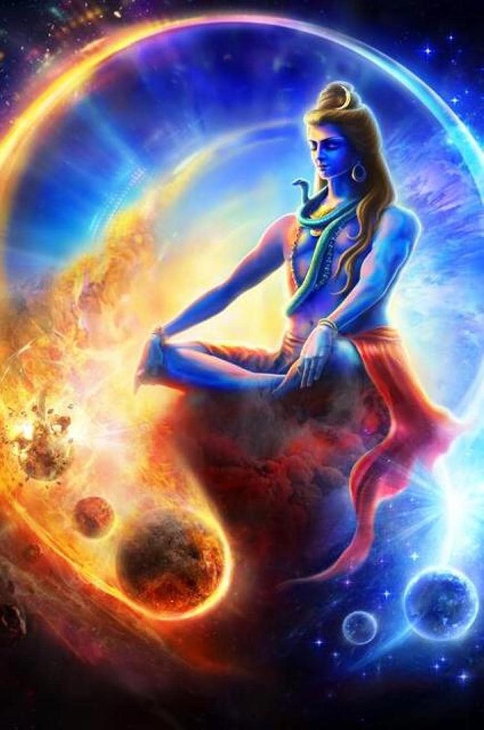 994x1500 Lord Shiva Canvas Art Print God