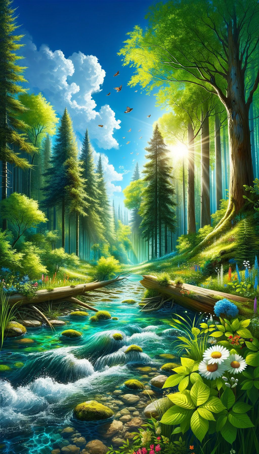 1024x1792 Nature Inspired Wallpaper For Your Phone