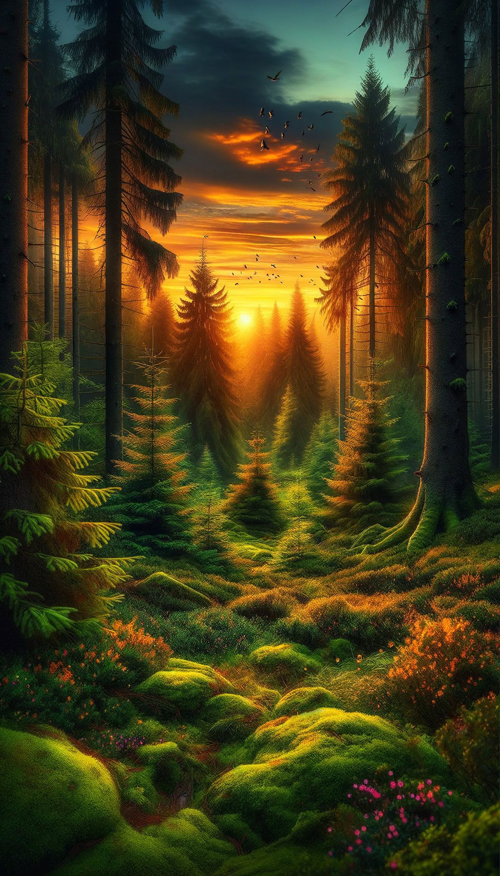 1024x1792 Nature Inspired Wallpaper For Your Phone