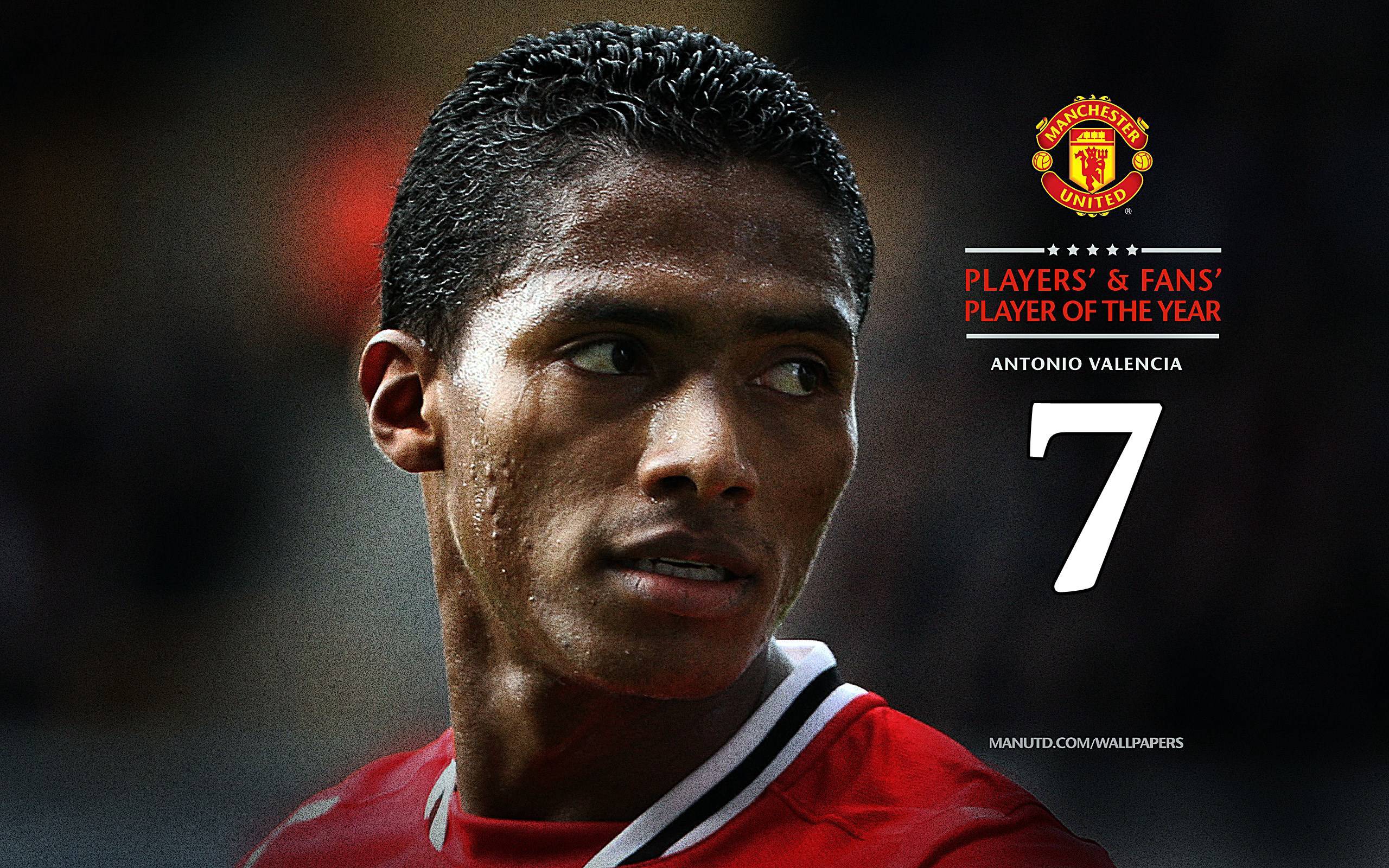 2560x1600 Antonio Valencia Wallpaper HD Wallpaper