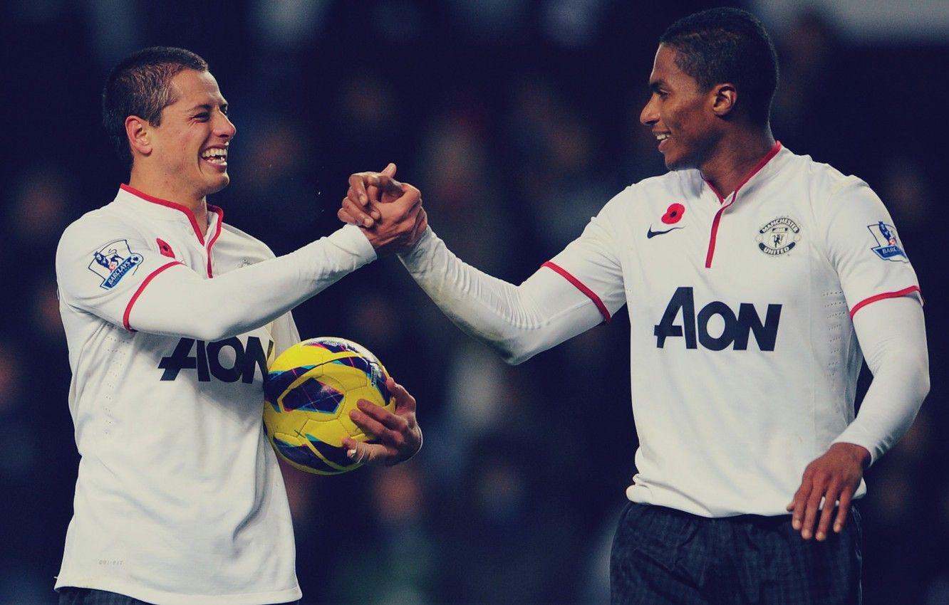 1332x850 Wallpaper Manchester United, Javier Hernandez, Antonio