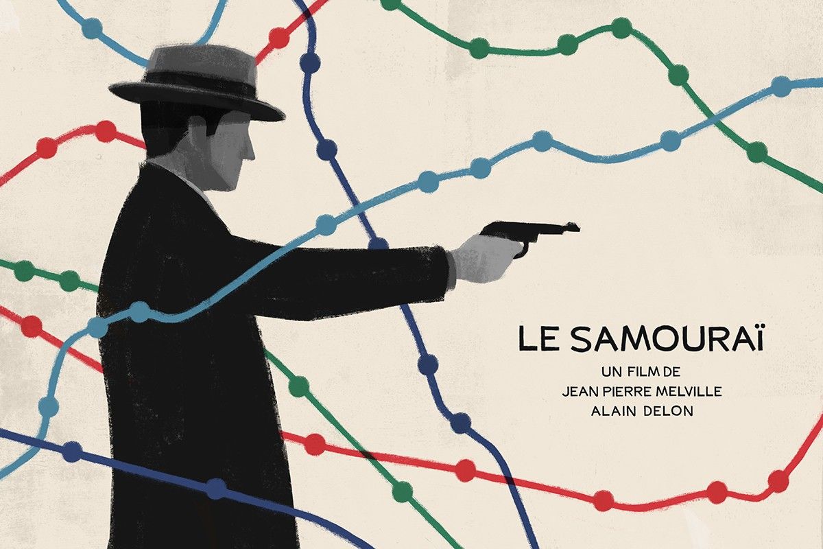 1200x800 Le Samourai poster