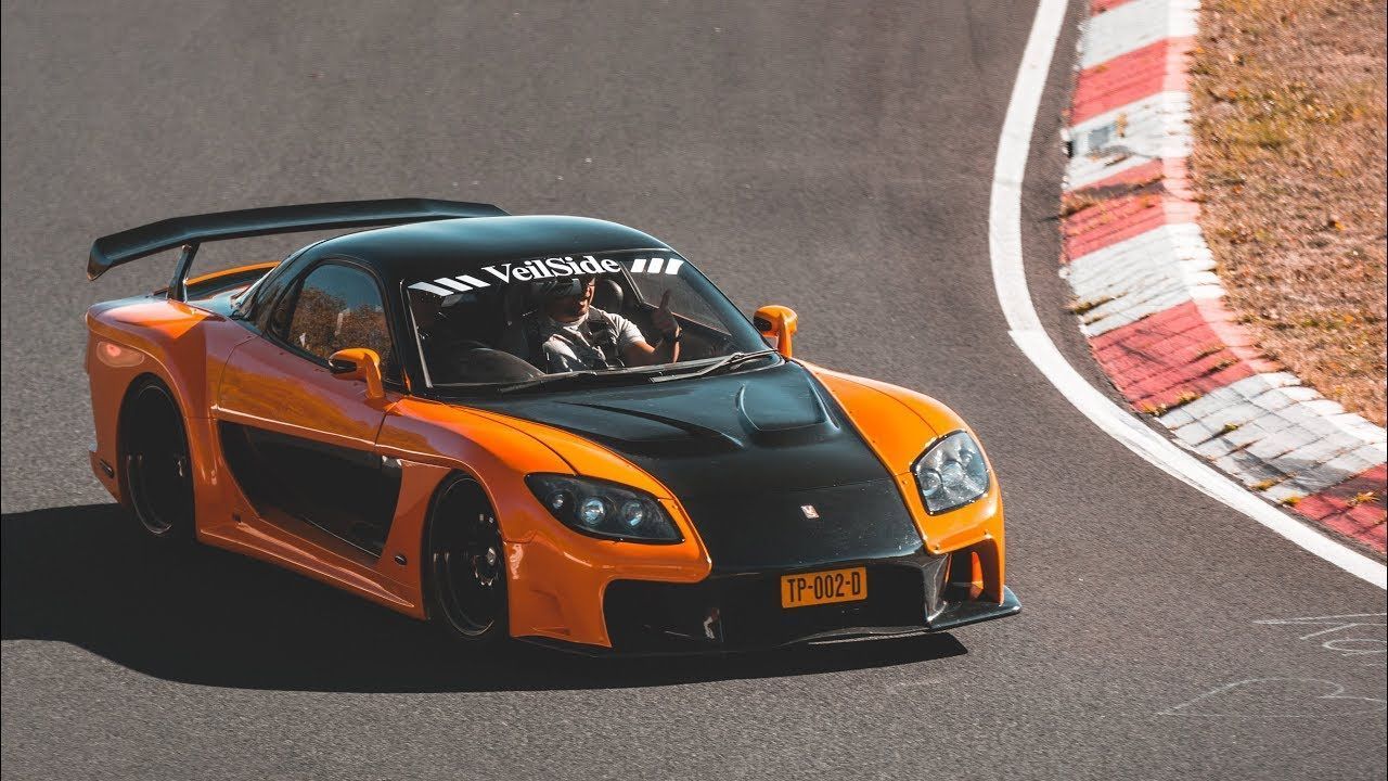 1280x720 Mazda Rx7 VeilSide Wallpaper