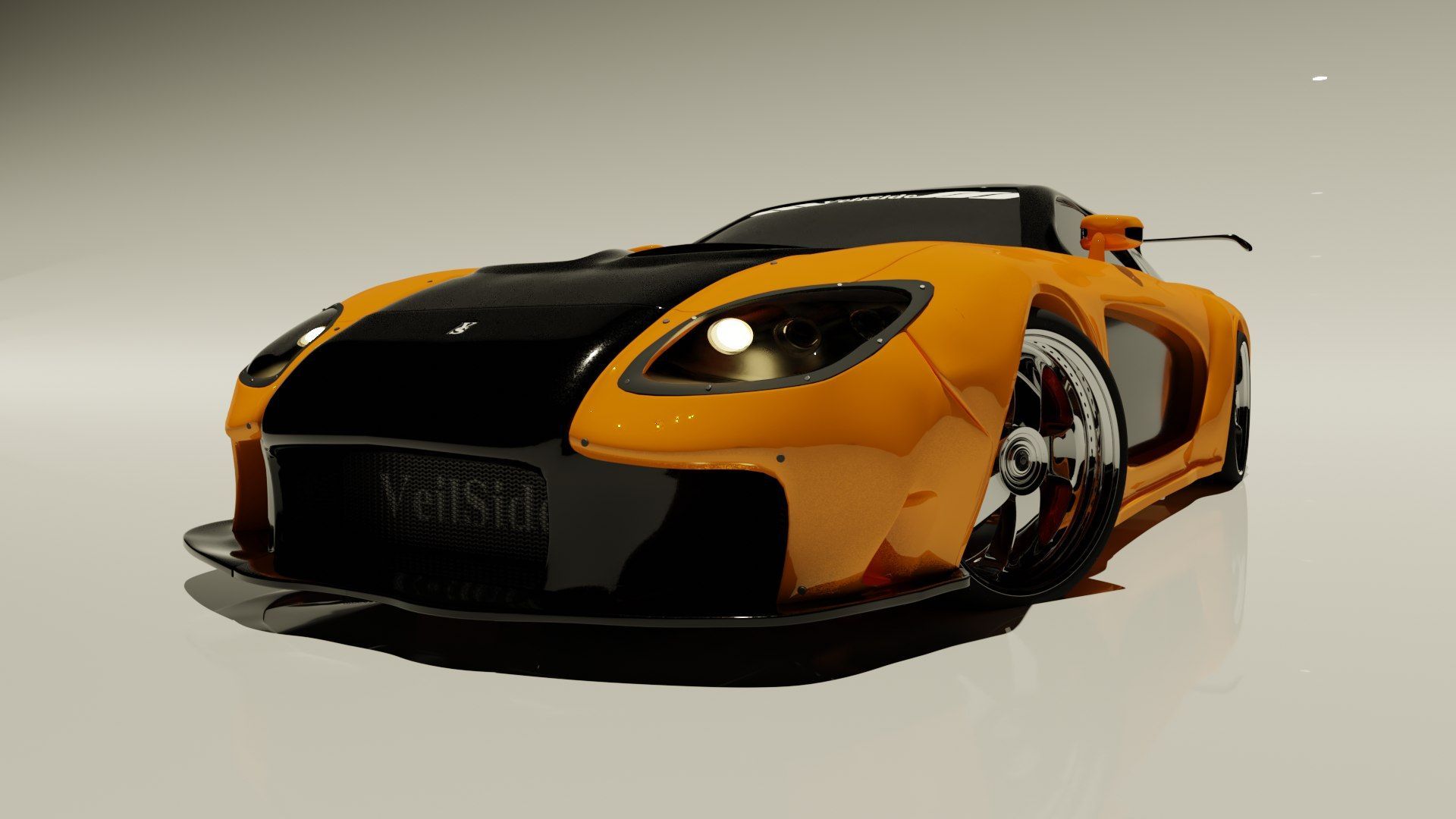 1920x1080 Han's Mazda RX 7 Veilside 3D