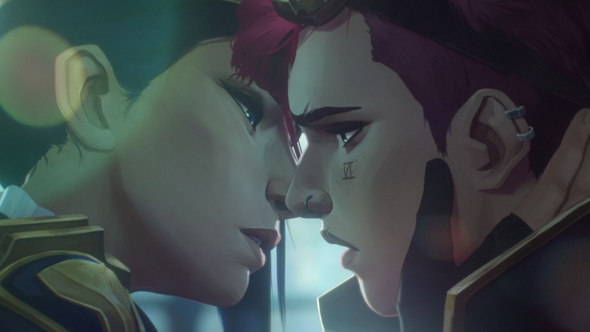 1920x1080 Arcane Afterglow talks CaitVi kiss