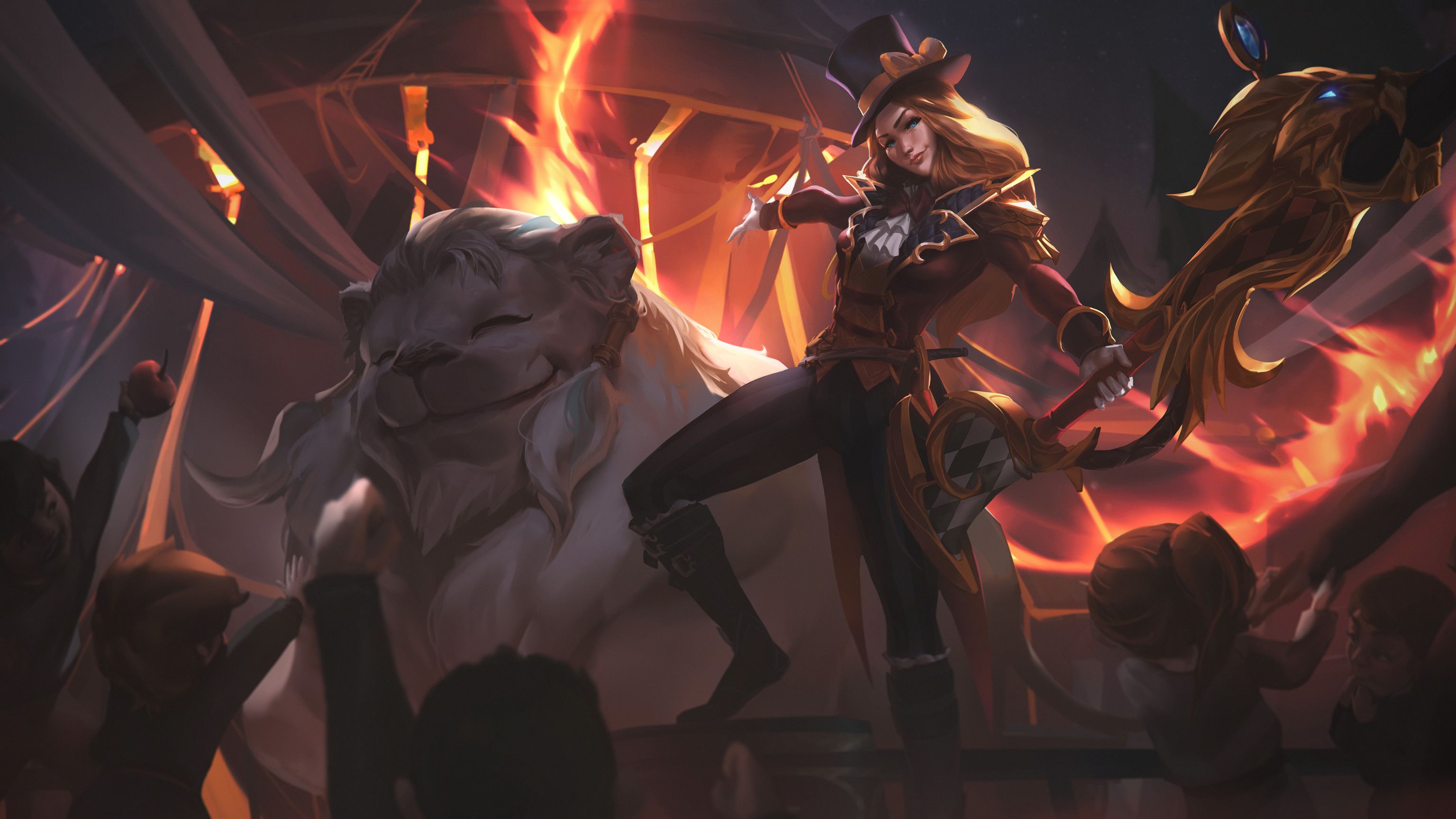 3072x1728 Caitlyn (League Of Legends) Wallpaper