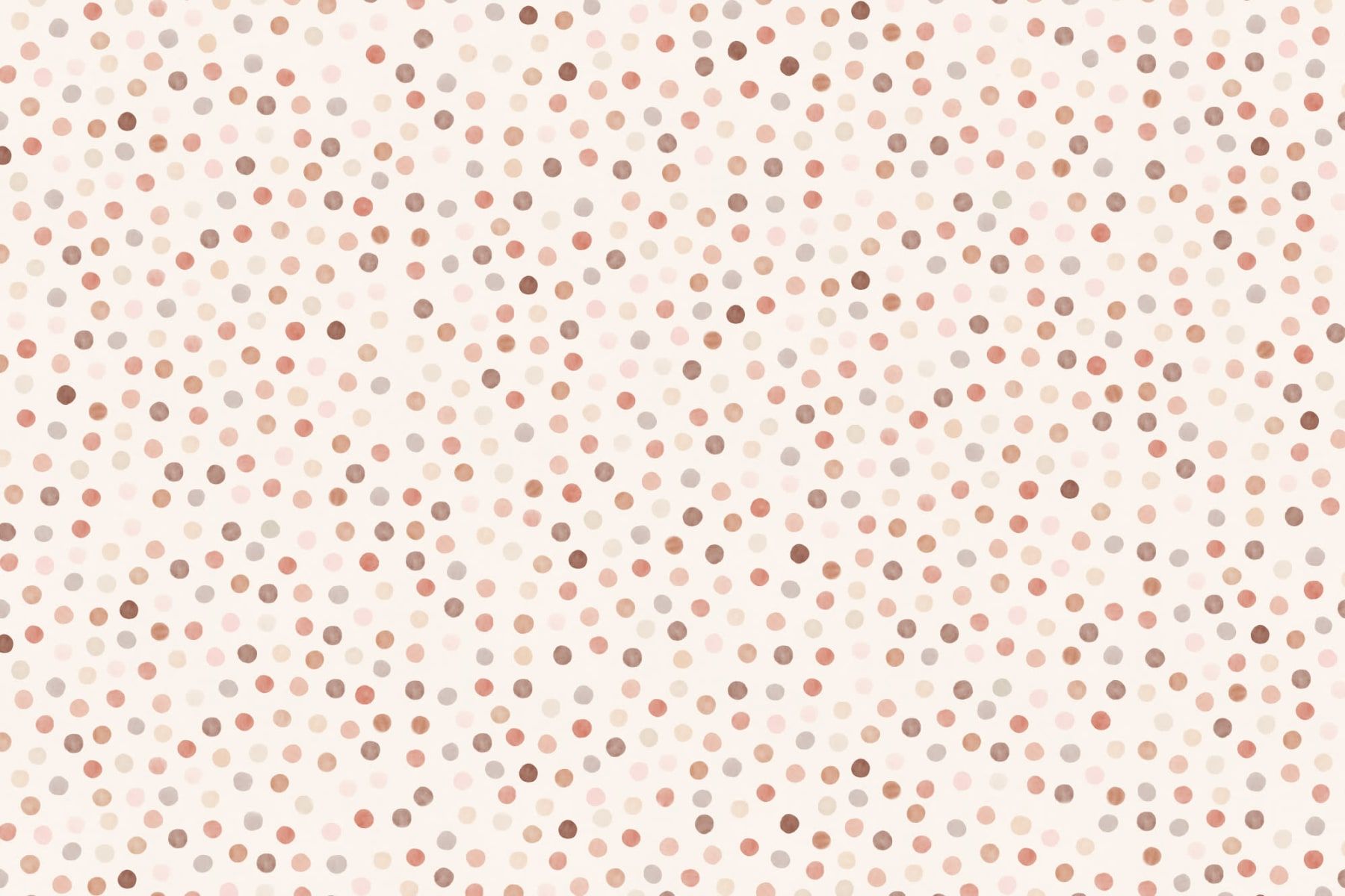 1800x1200 Warm Tone Watercolor Polka Dot