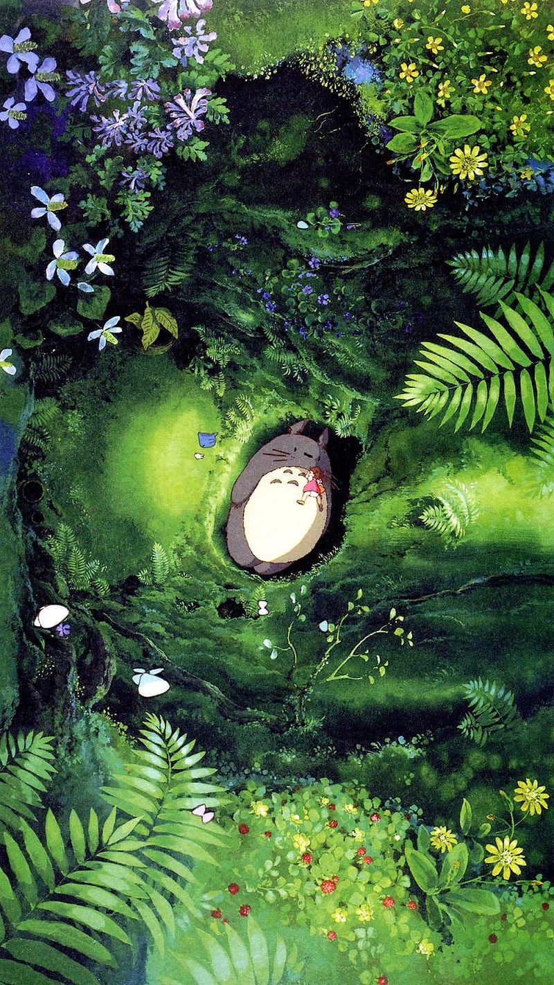 800x1422 Studio Ghibli, Cute Ghibli, HD phone