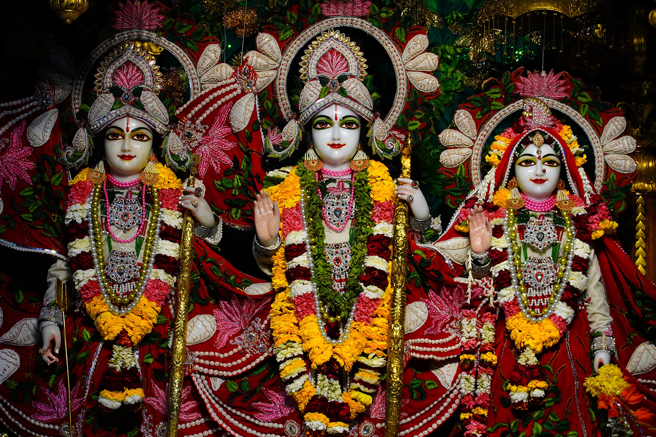 2560x1707 Hindu Lord Ram Sita Religious Poster
