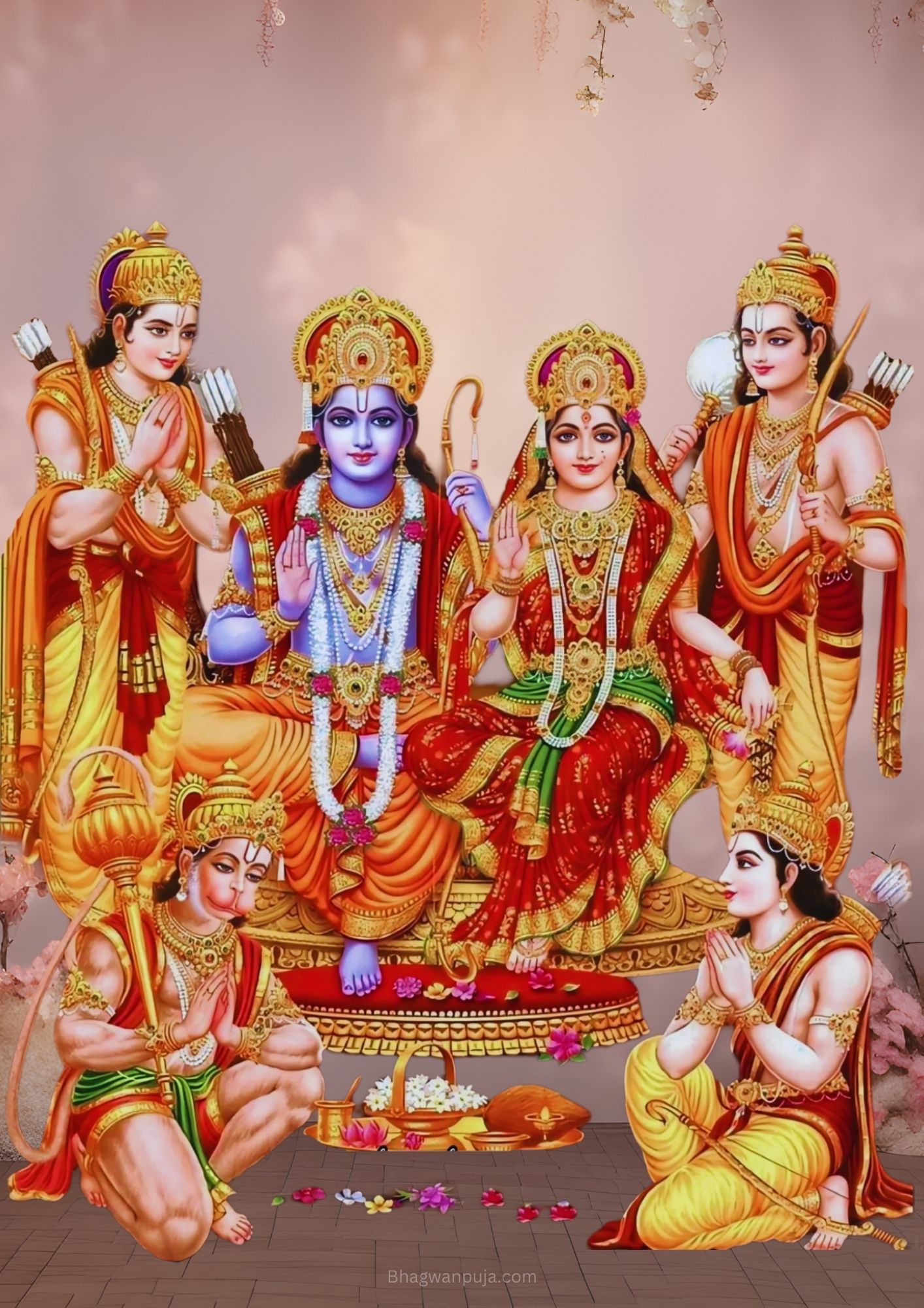 1414x2000 Download Bhagwan Ram, Sita, Lakshmana