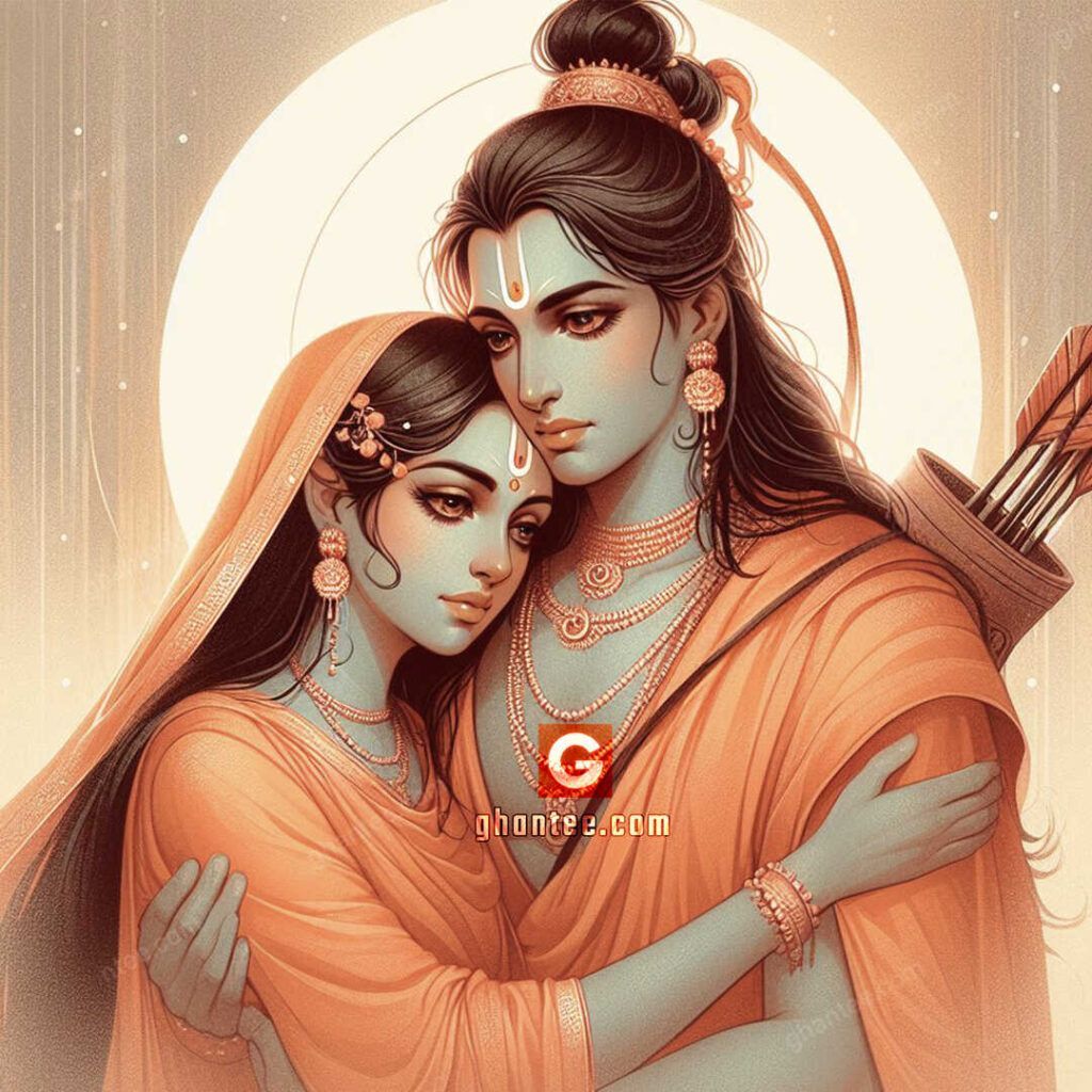 1024x1024 Best ram sita image HD